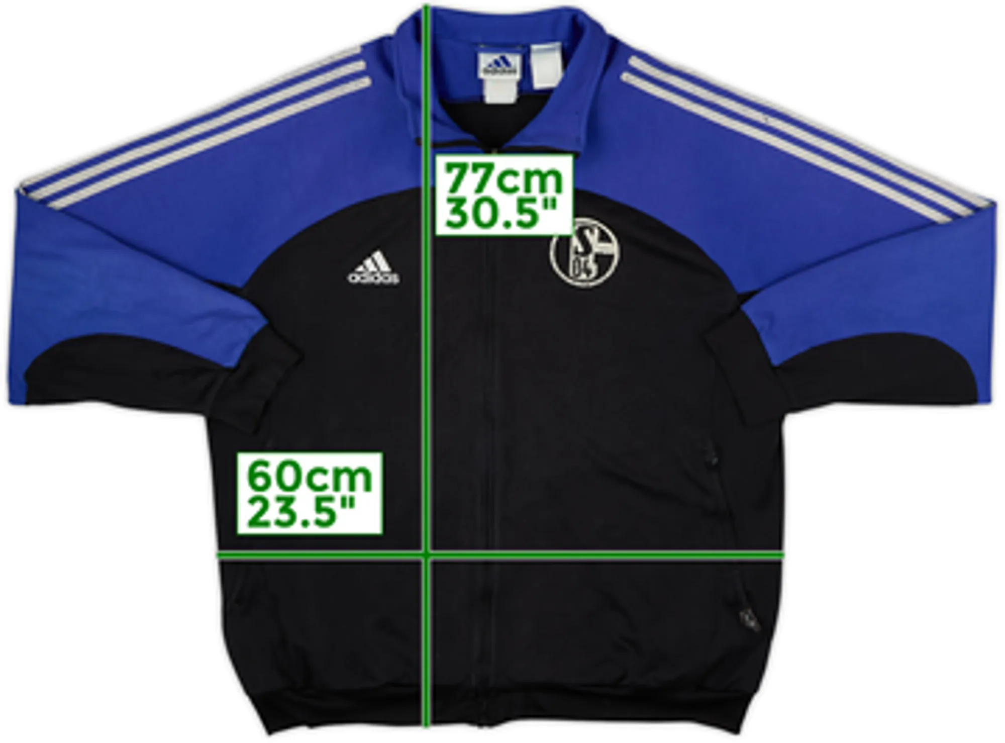 2002-03 Schalke adidas Track Jacket - 4/10 - (L)