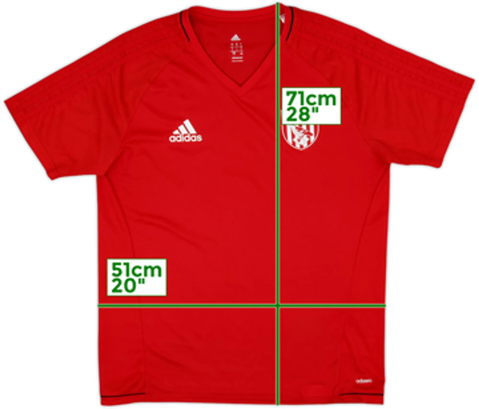 2017-18 West Brom adizero Training Shirt - 8/10 - (L)