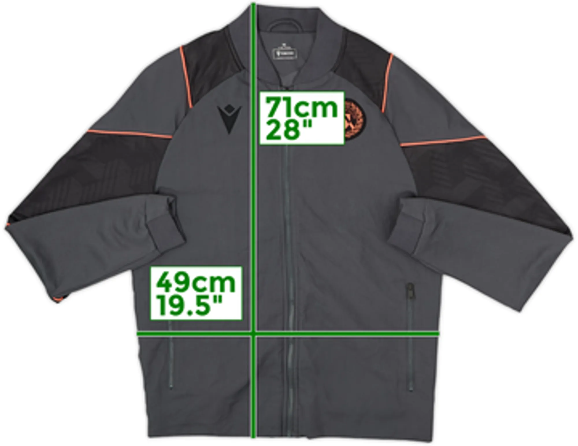2018-19 Udinese Macron Track Jacket - 8/10 - (M)