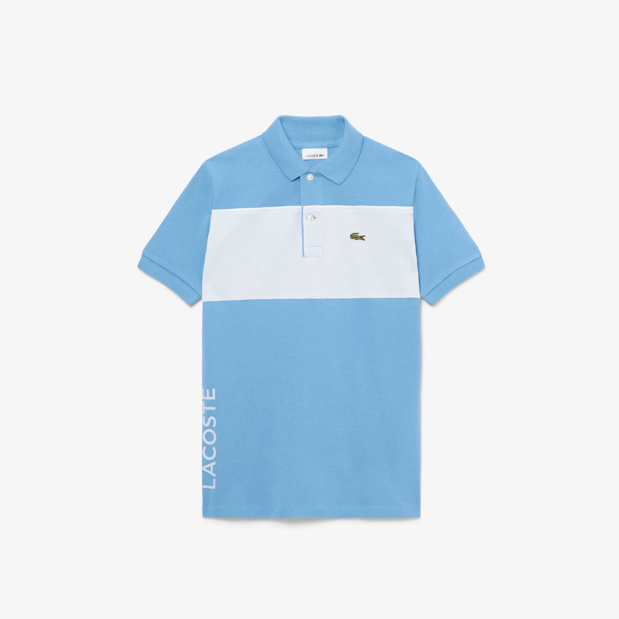 Lacoste Colorblock Petit Piqué Polo Shirt - Blue
