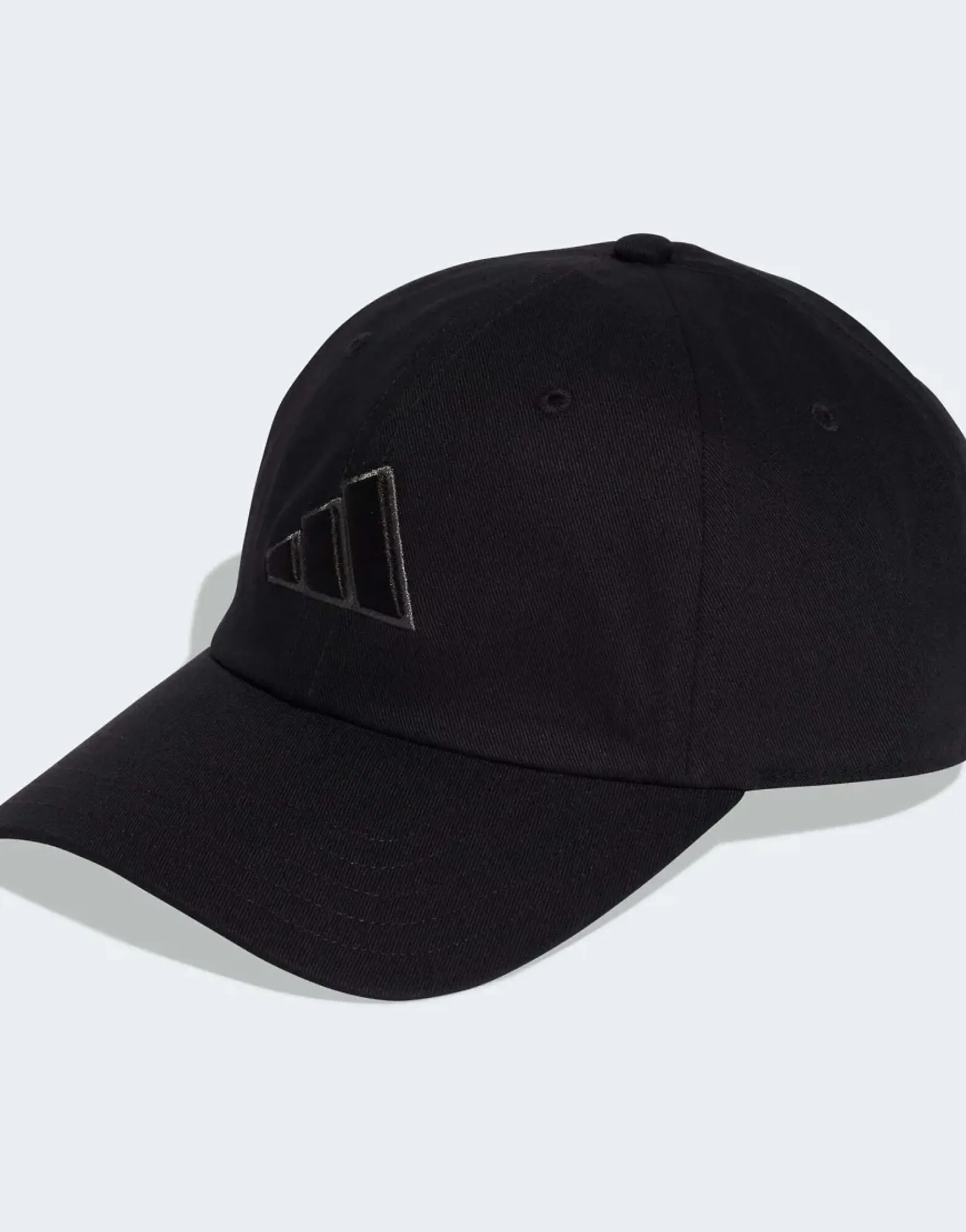 Adidas Performance Dad Cap Tonal Logo In Black / Grey Six