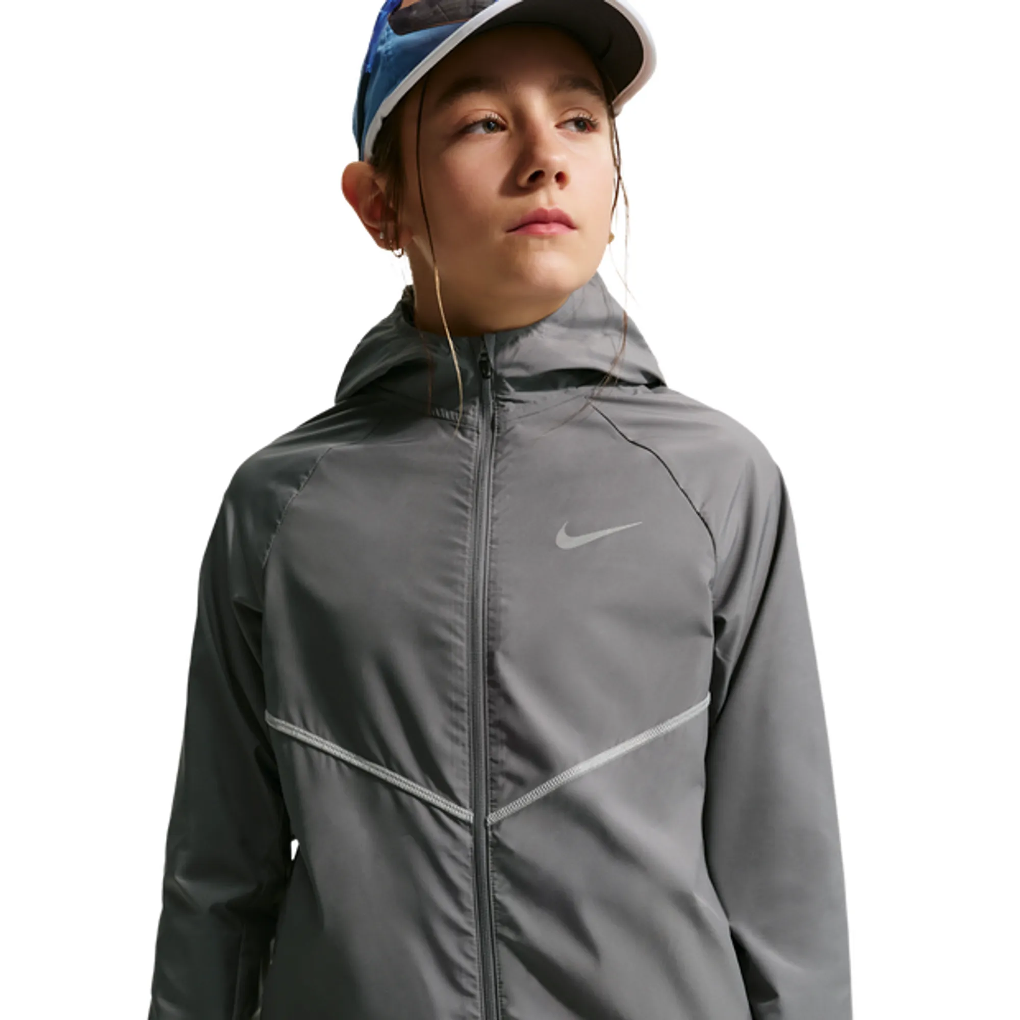 Nike Miler Kid's Jackets - Grey