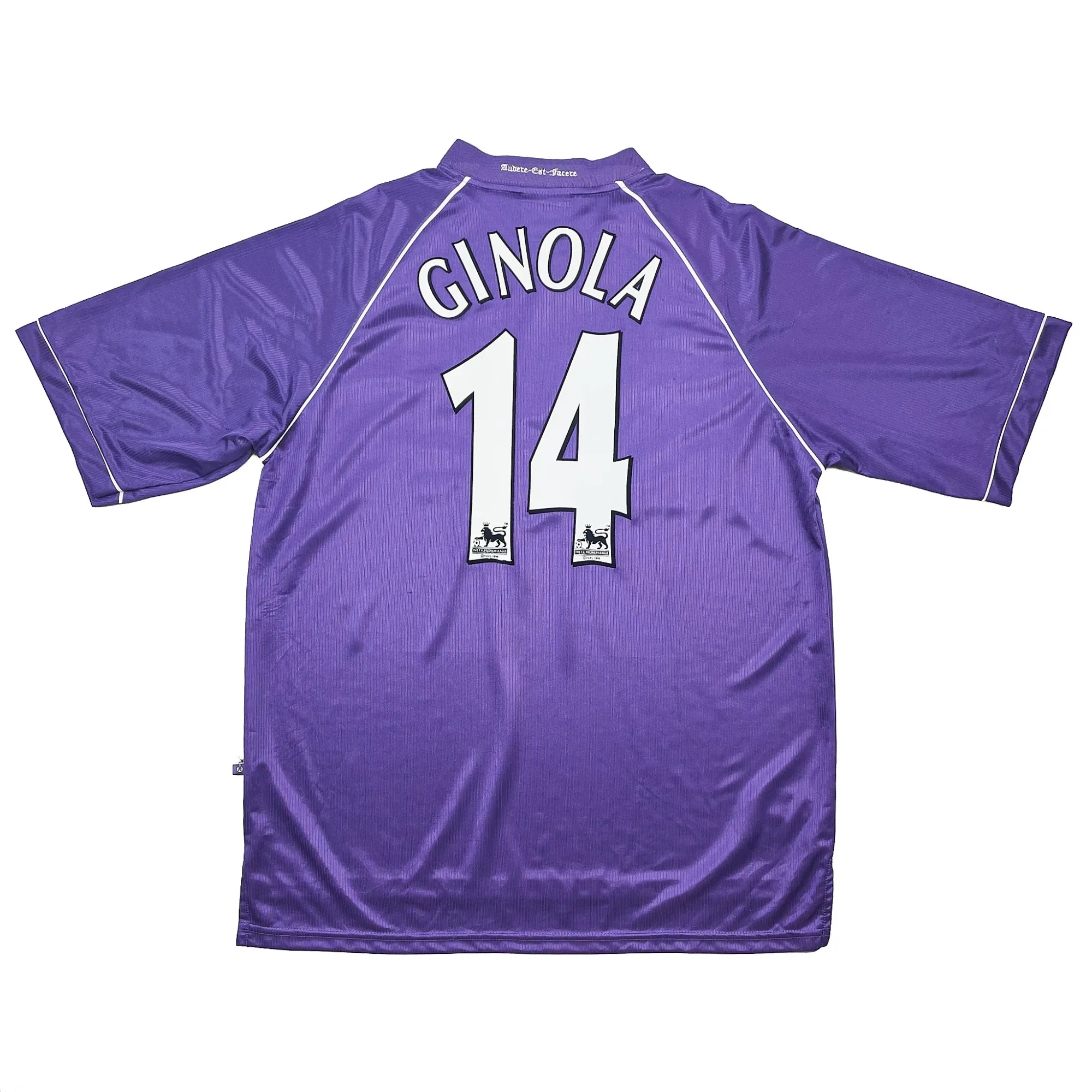1998/99 Tottenham Ginola #14 Away Shirt (L) Pony | Cult Kits