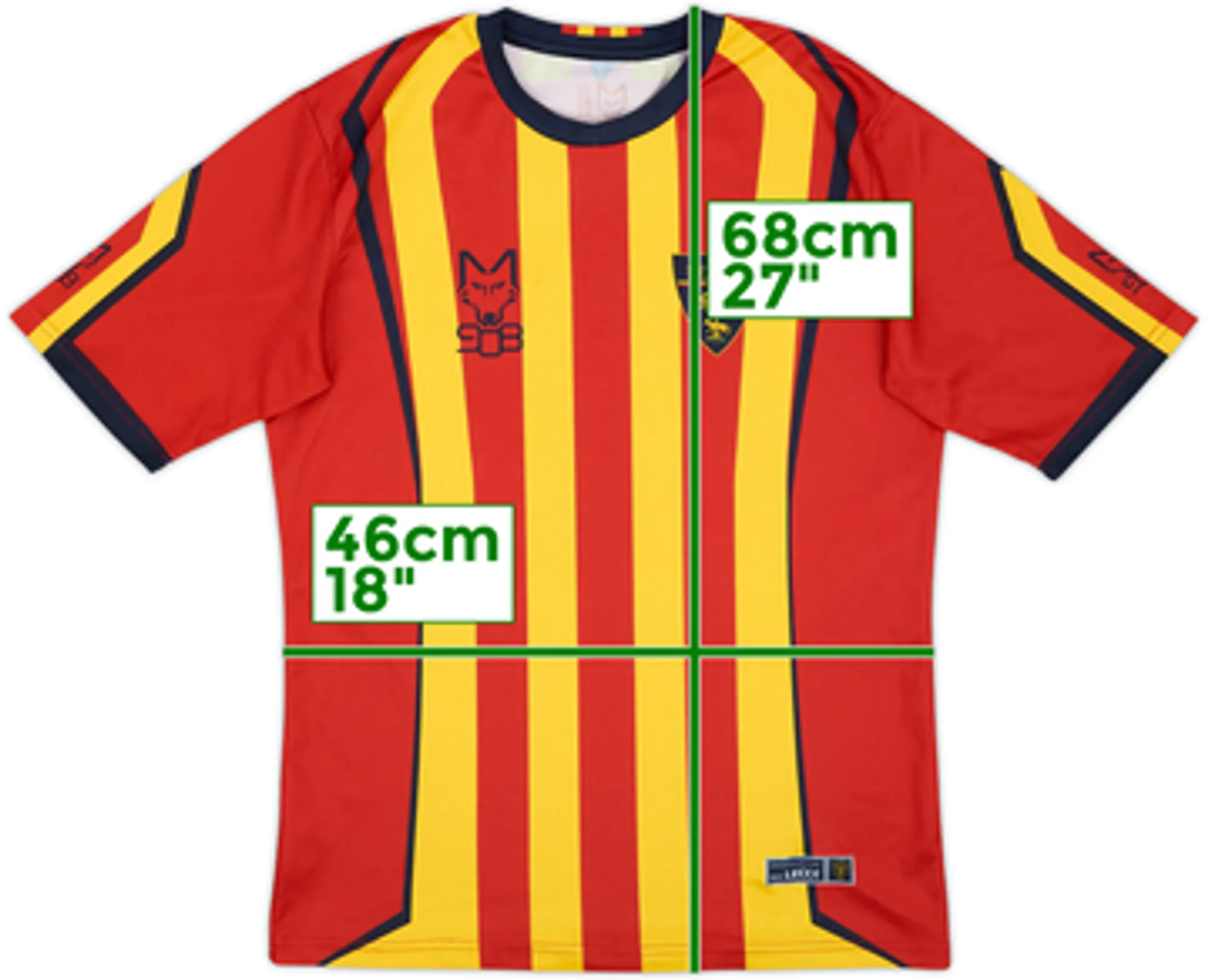 2018-19 Lecce Home Shirt - 10/10 - (S)