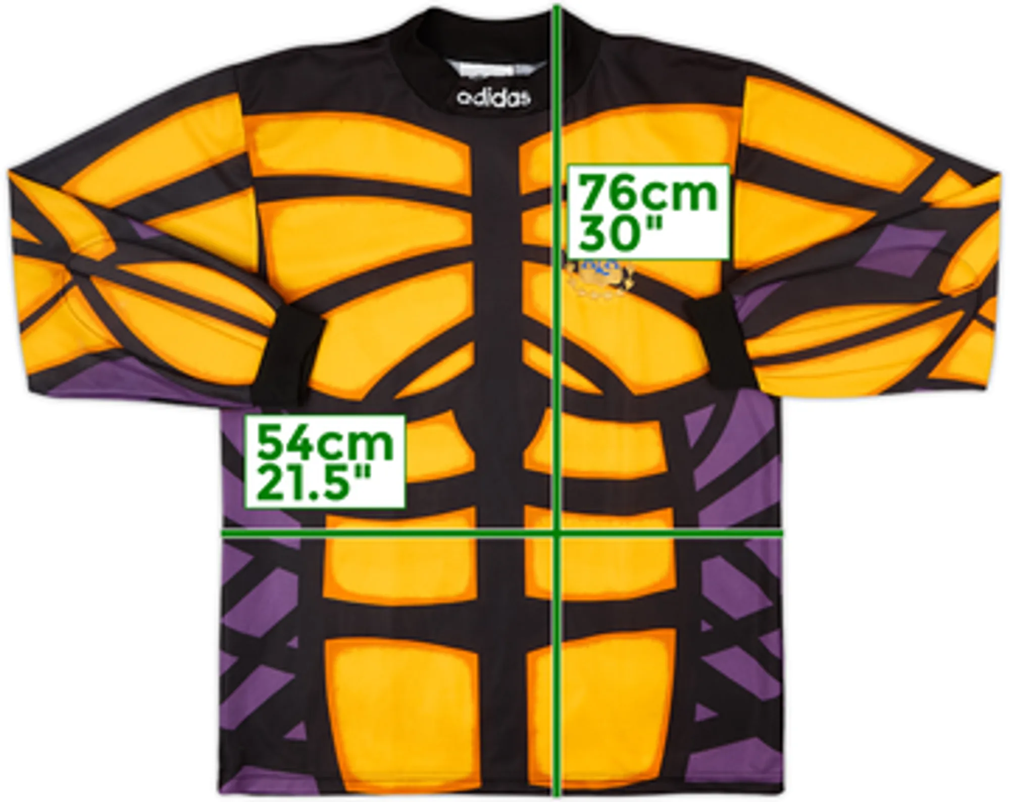 1997-98 adidas Template GK Shirt (Argentina) - 8/10 - (L)