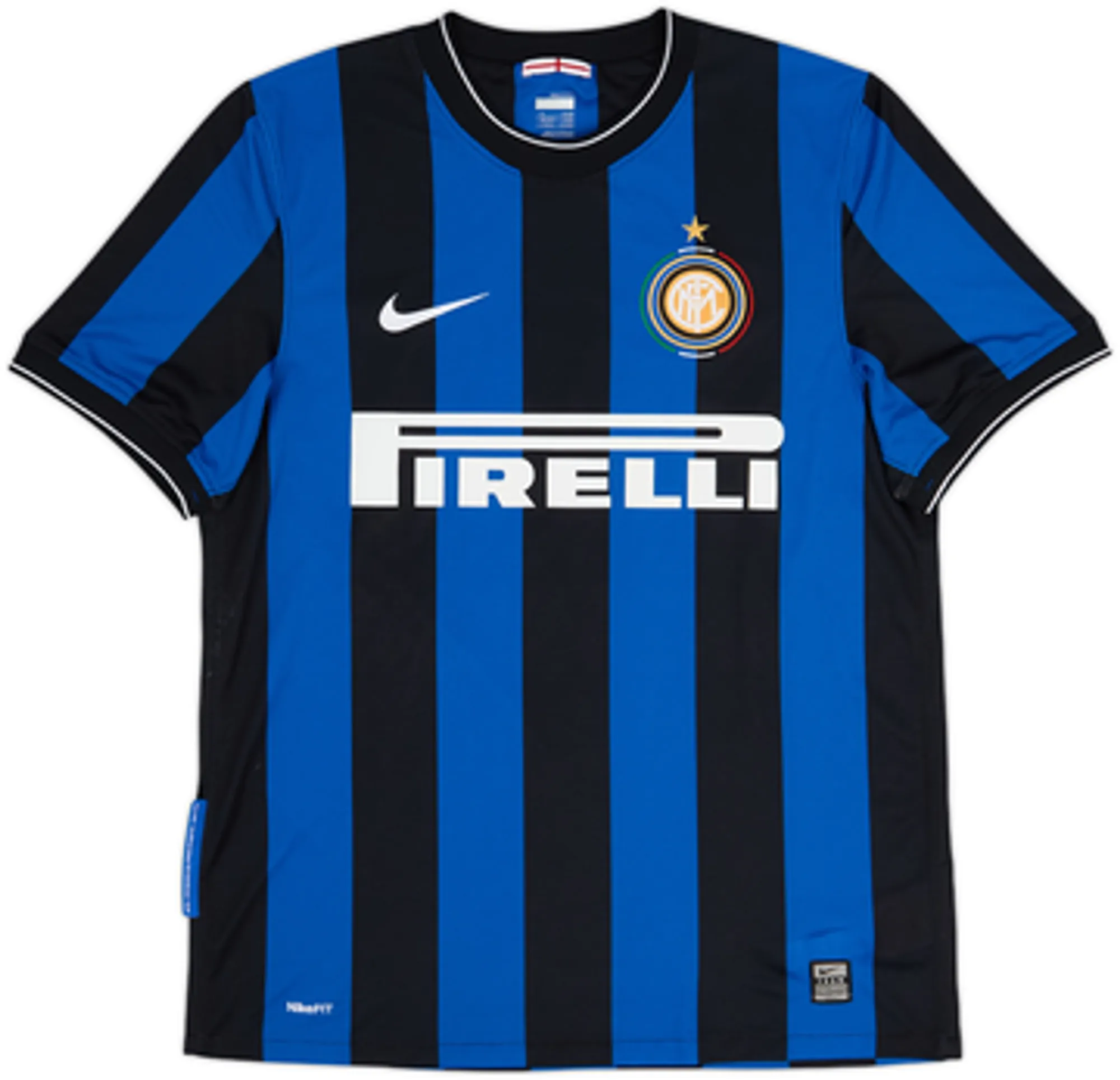 2009-10 Inter Milan Home Shirt Eto'o #9 - 5/10 - (M)
