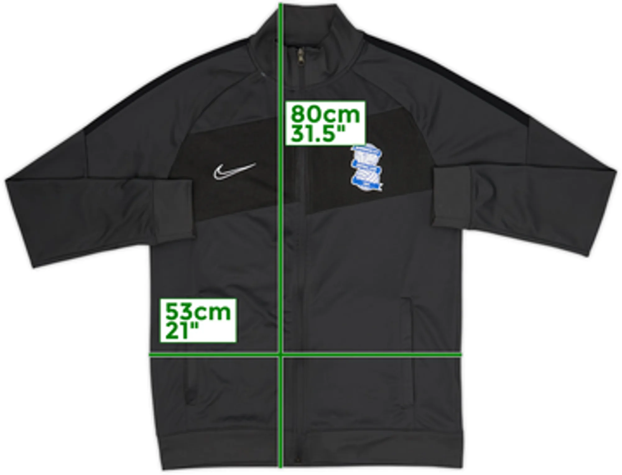 2021-22 Birmingham Nike Track Jacket - 8/10 - (L)