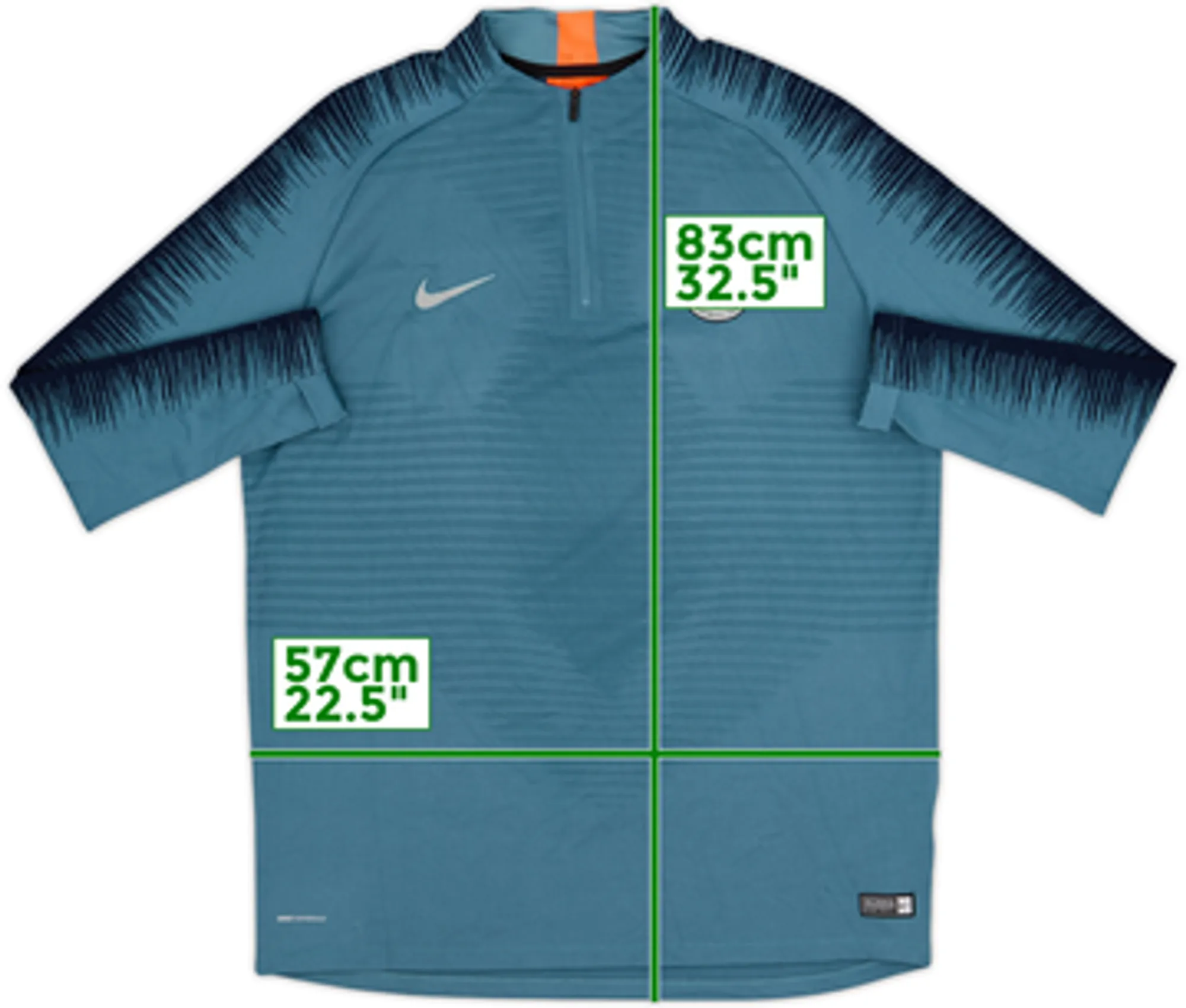 2018-19 Chelsea Nike Vaporknit 1/4 Zip Drill Top - 8/10 - (XL)