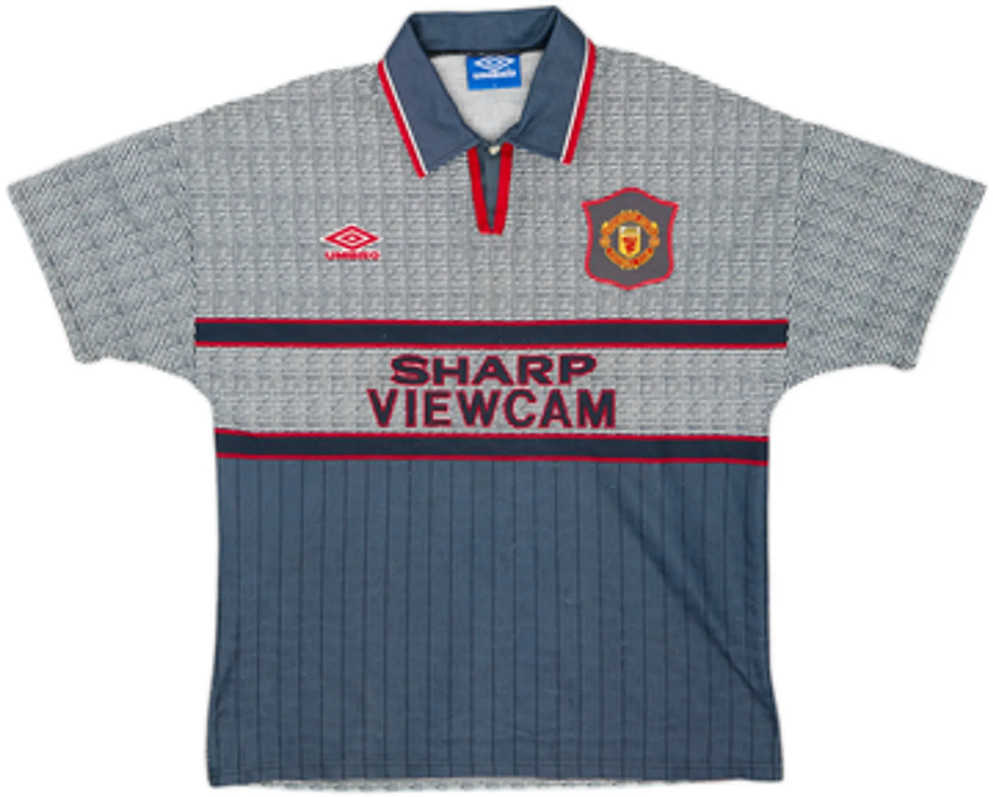 1995-96 Manchester United Away Shirt Keane #16 - 8/10 - (XL)