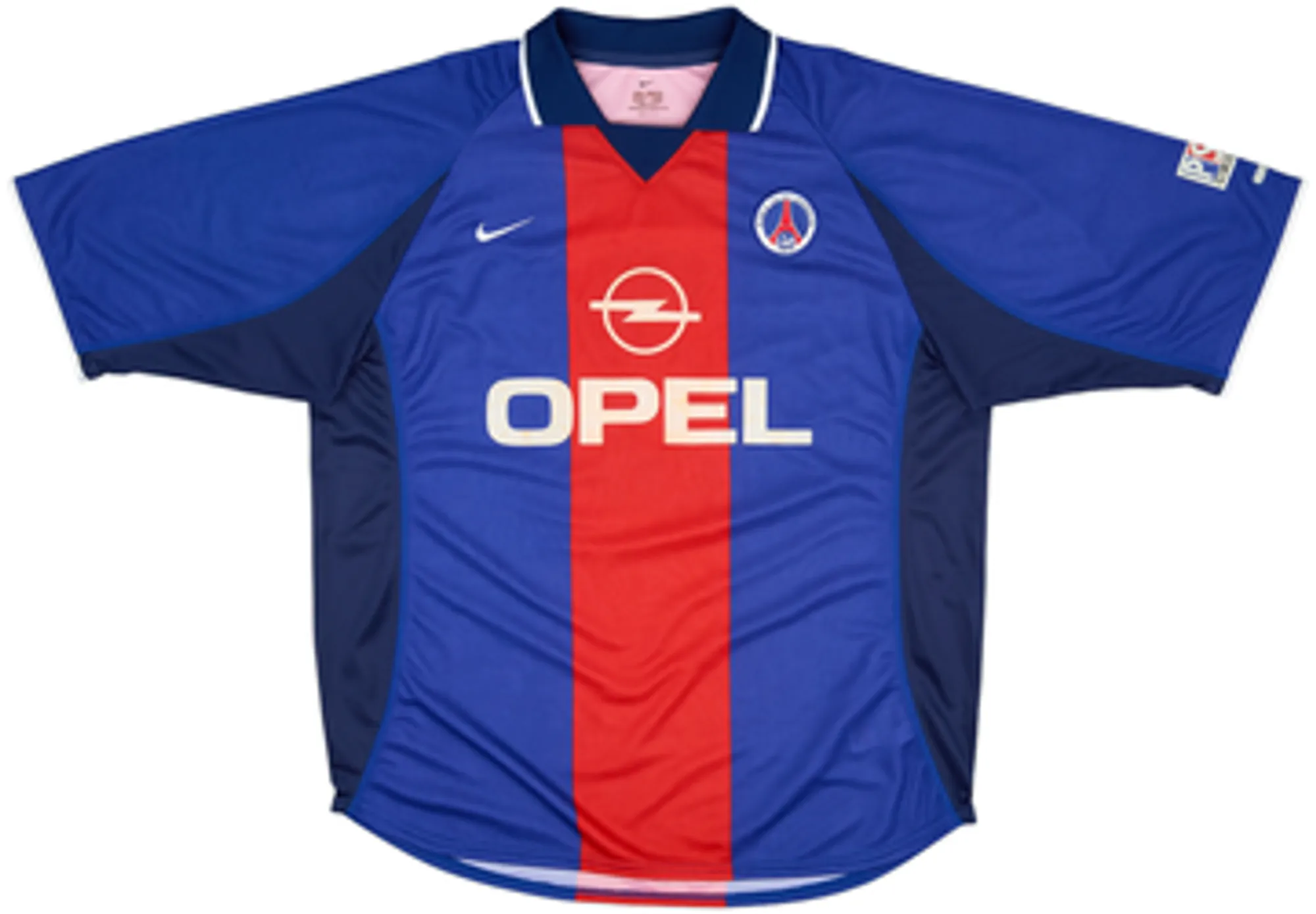 2000-01 Paris Saint-Germain Home Shirt Vampeta #3 - 7/10 - (XL)