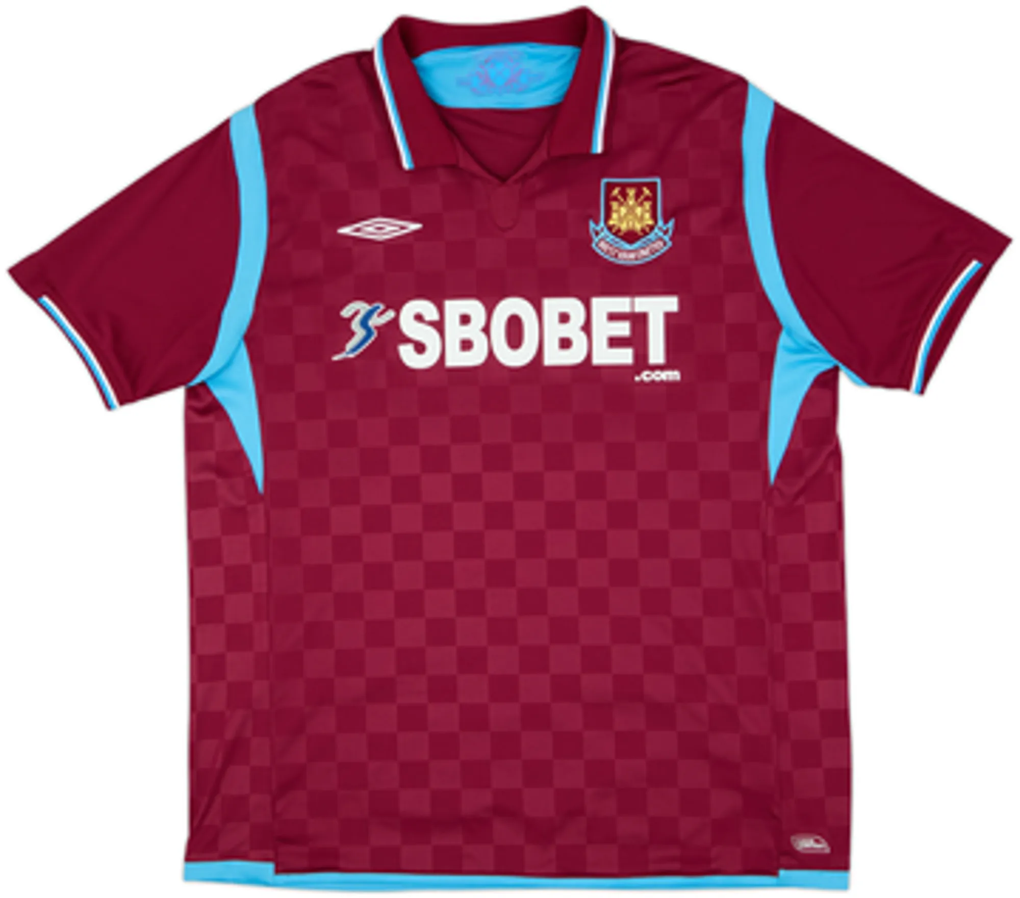 2009-10 West Ham Home Shirt Noble #16 - 7/10 - (XL)