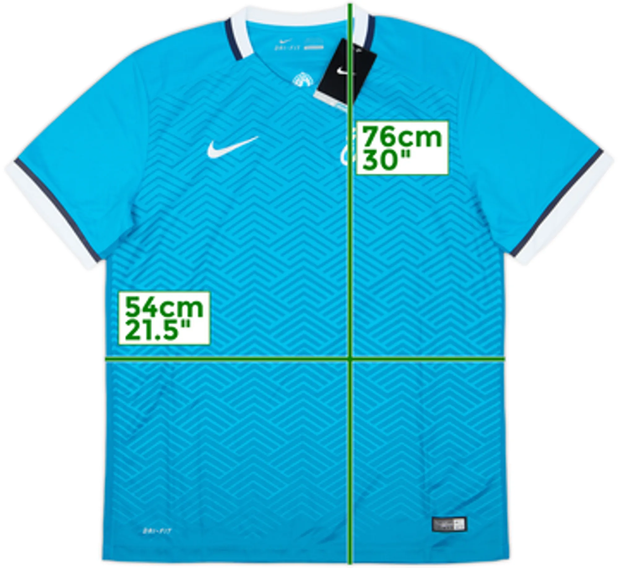 2015-16 Zenit St. Petersburg Home Shirt (L)