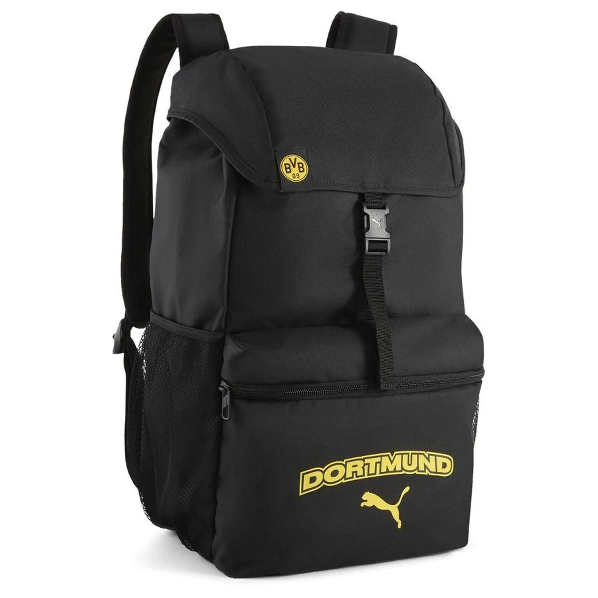 Bvb Culture Backpack Puma Black-Faster Yellow - ['Black']