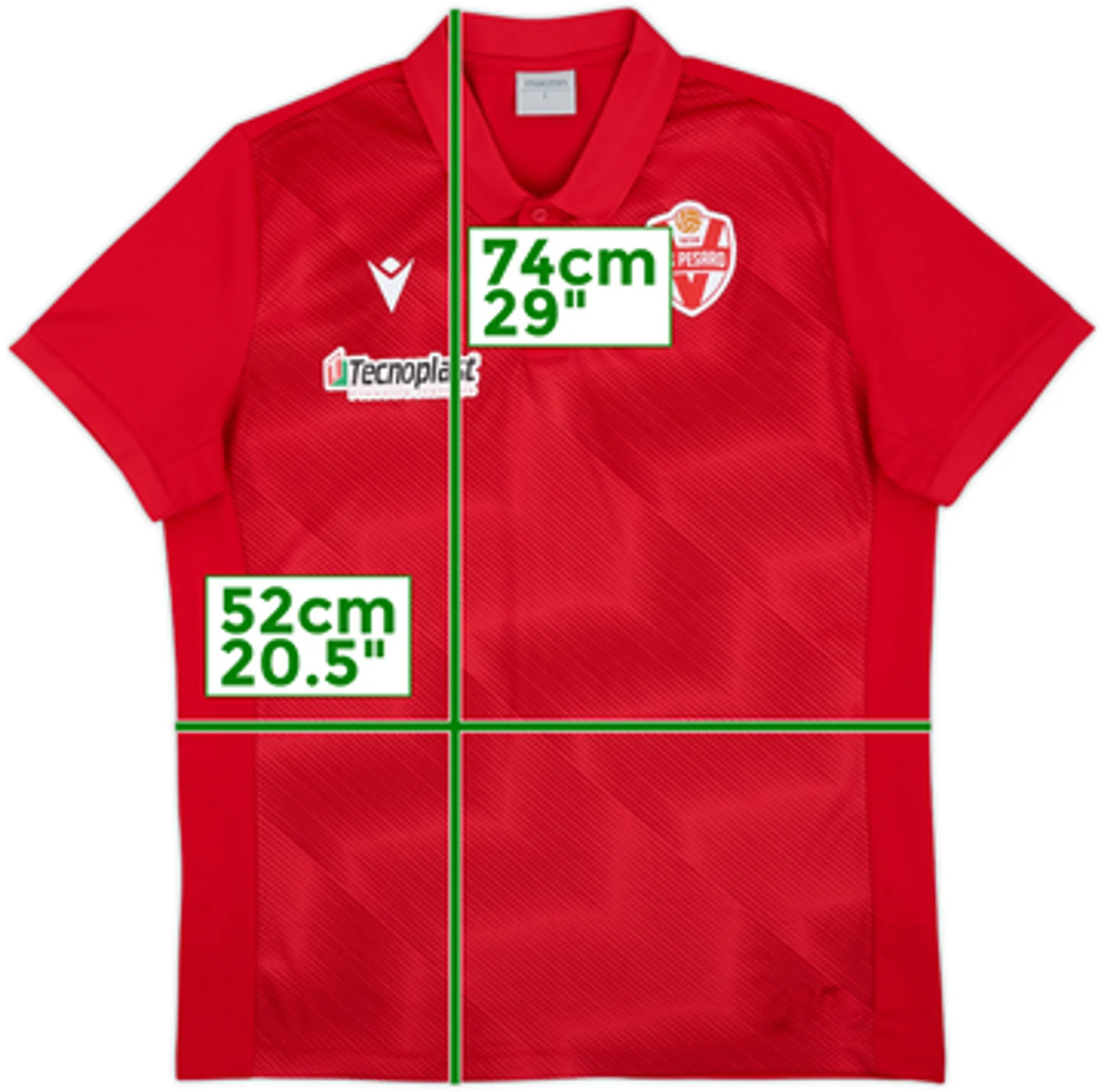 2021-22 Vis Pesaro Macron Polo Shirt - 8/10 - (L)