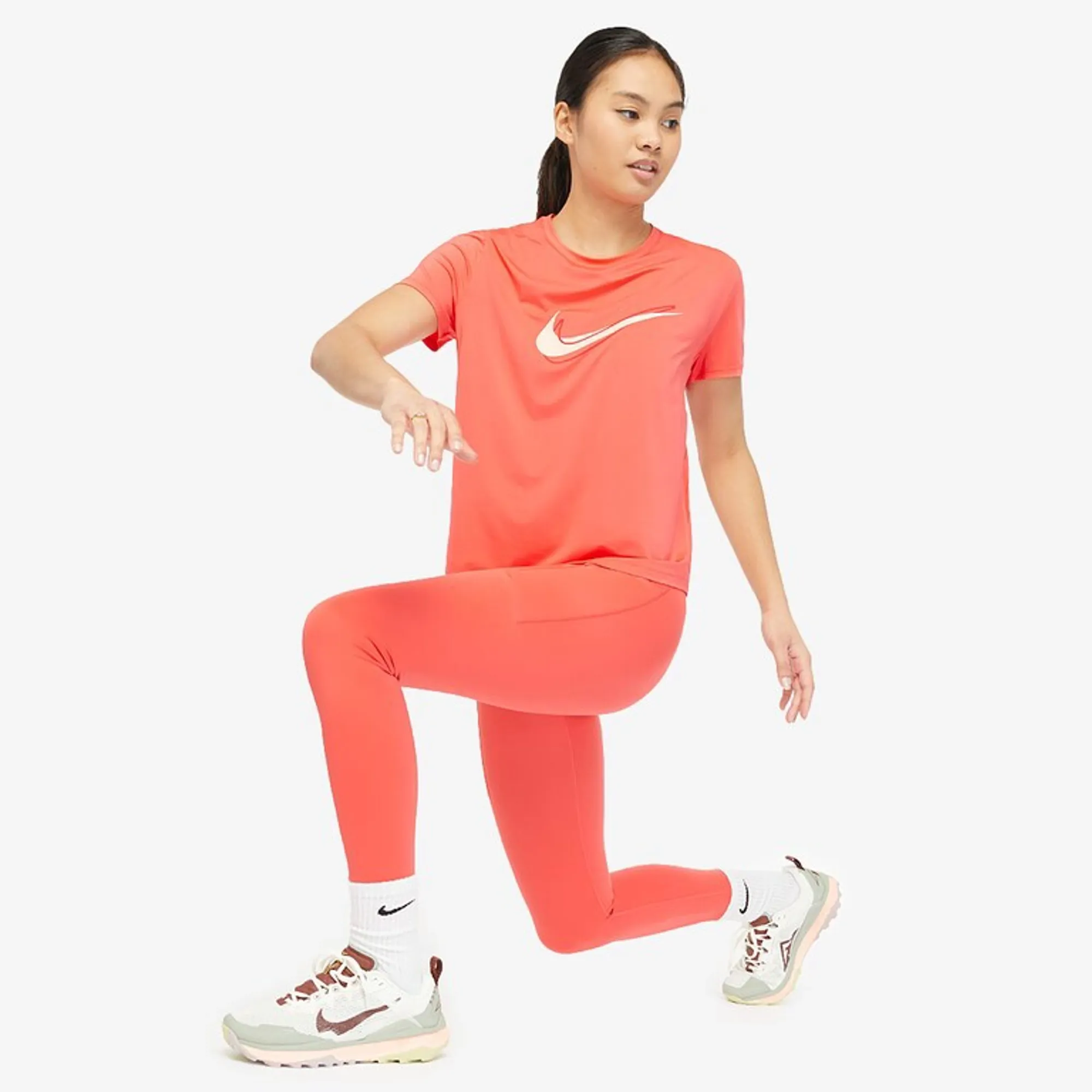 Nike Womens Dri FIT One Swoosh T Shirt