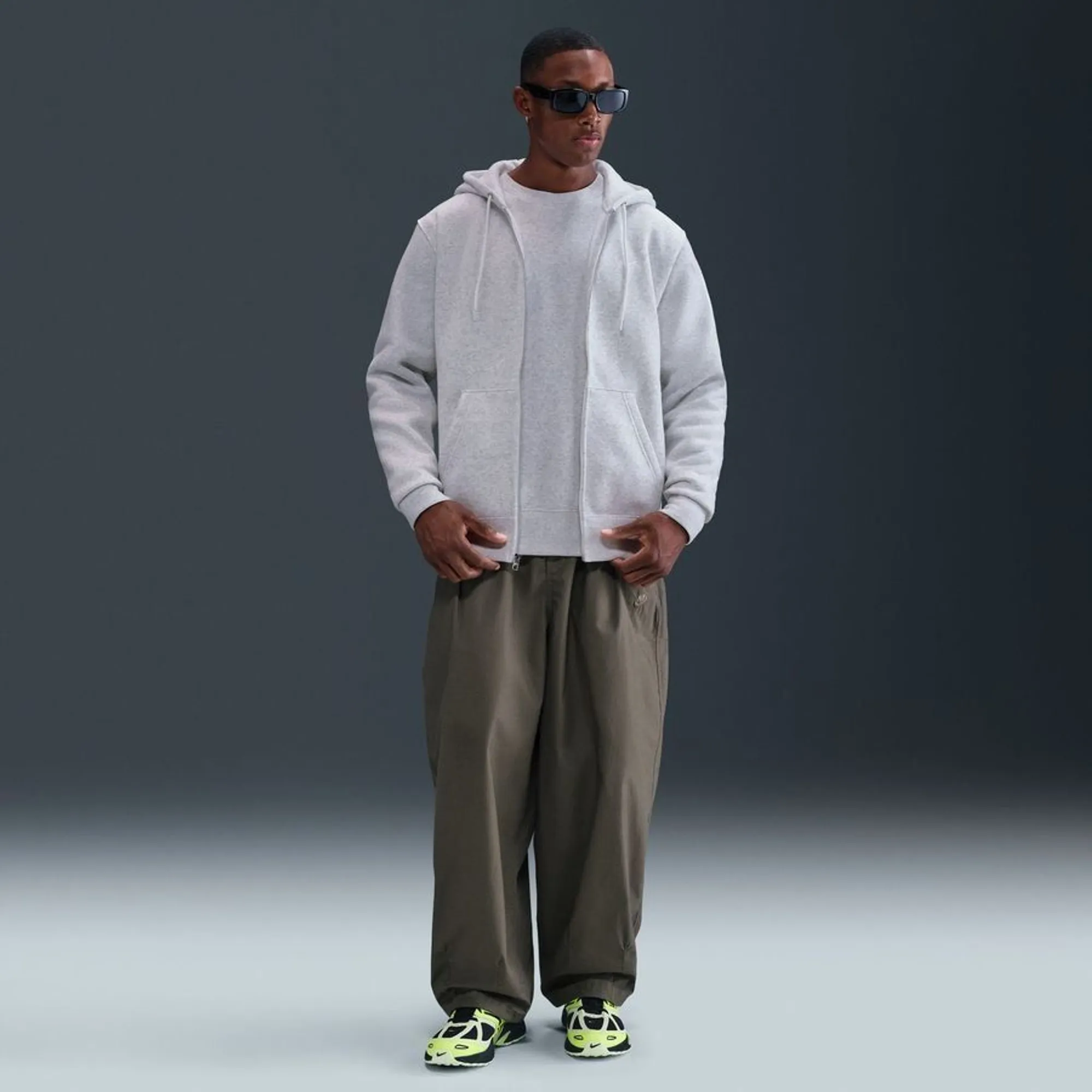 Nike fleece Men Hoodies - Purple