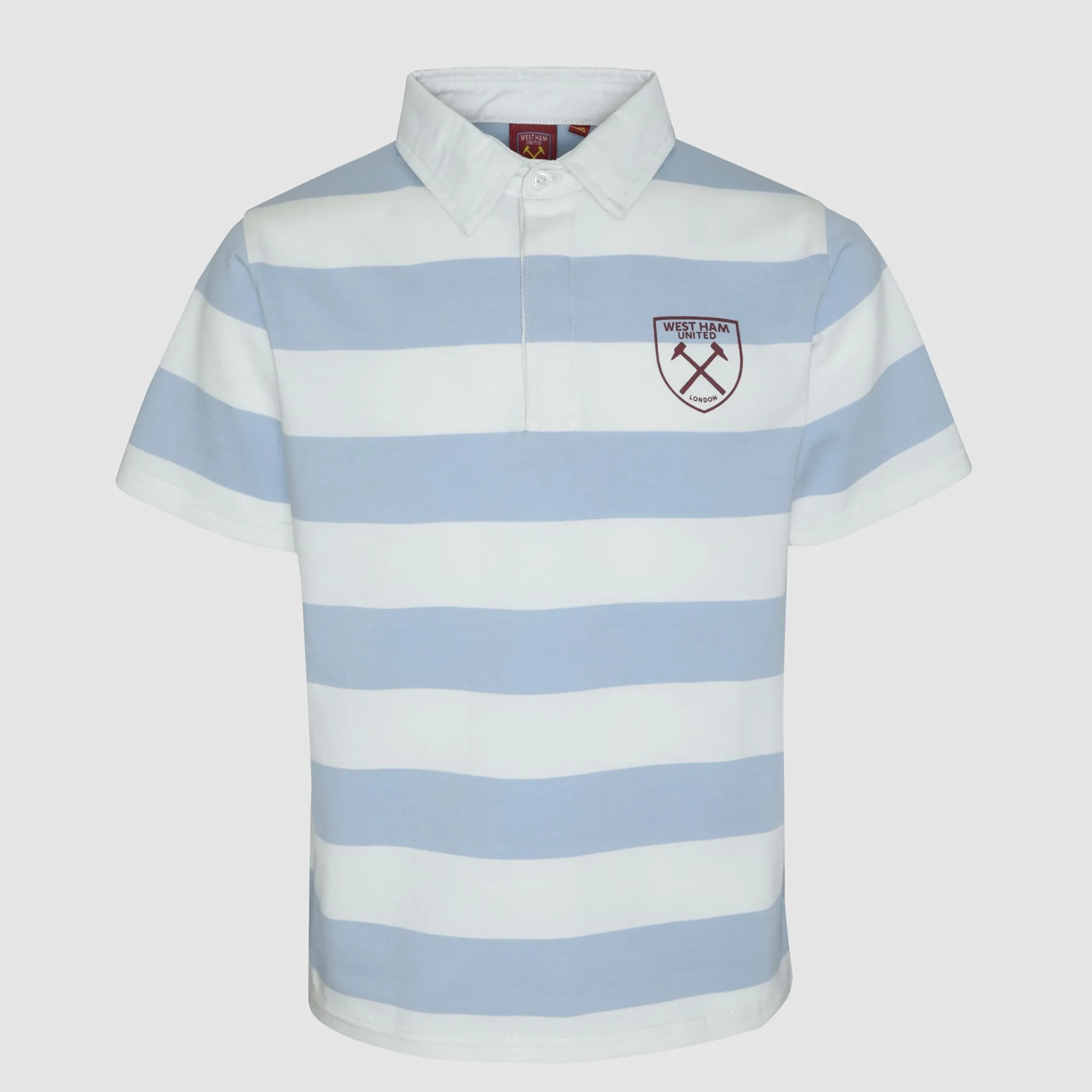 West Ham Junior Irons Striped Polo