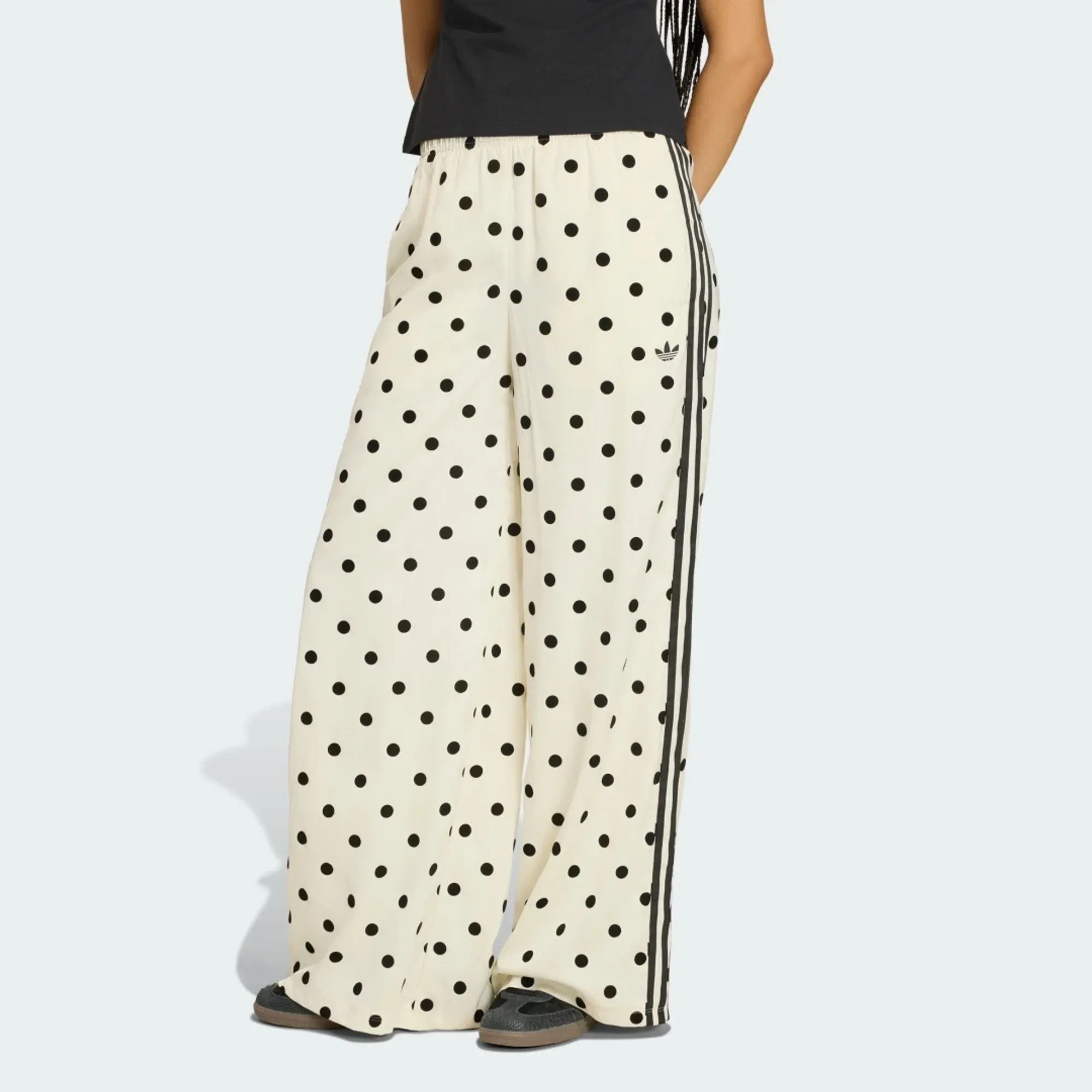 adidas SATIN POLKA DOTS WIDE LEG PANT