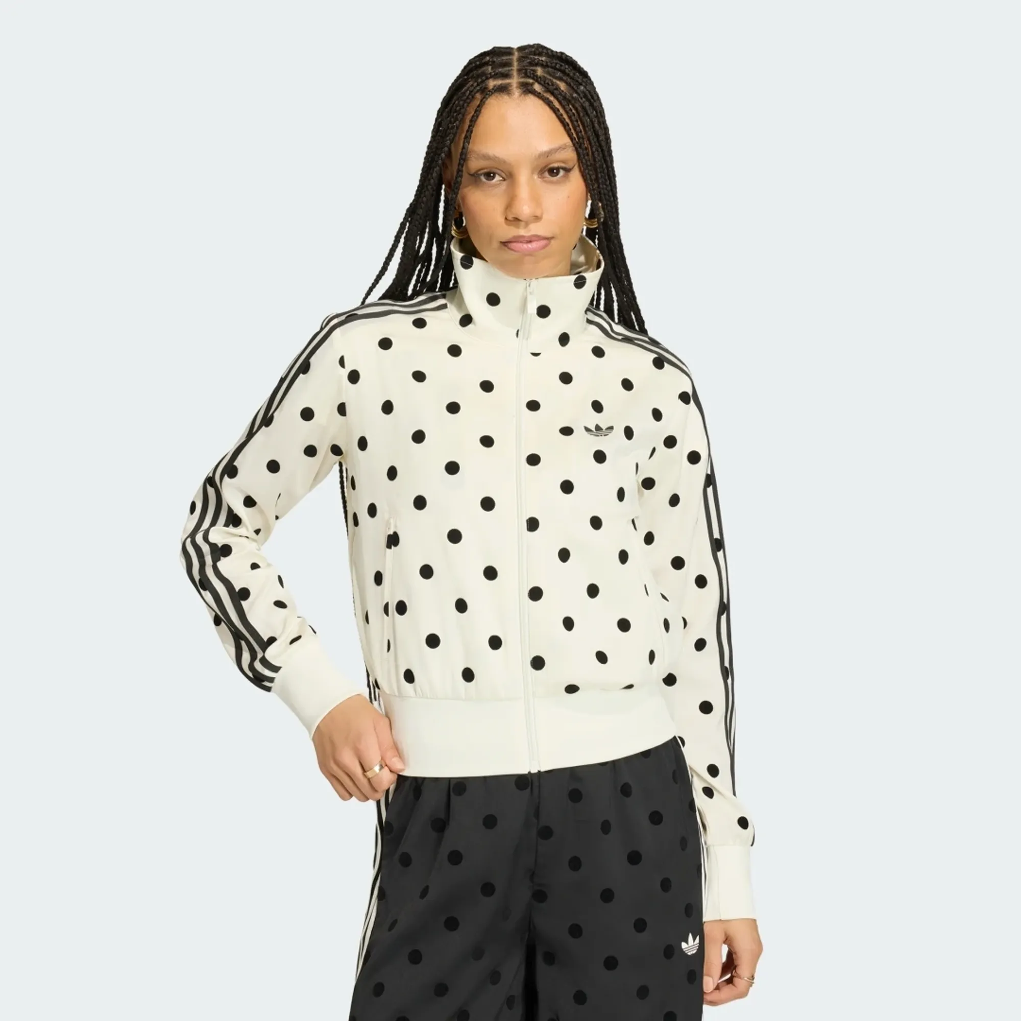 adidas SATIN POLKA DOTS TT Track Top