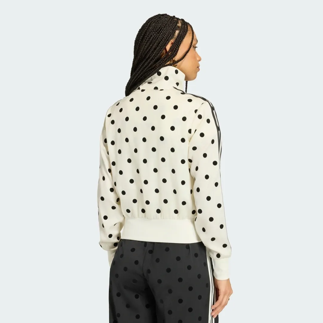 adidas SATIN POLKA DOTS TT Track Top | KV1165 | FOOTY.COM