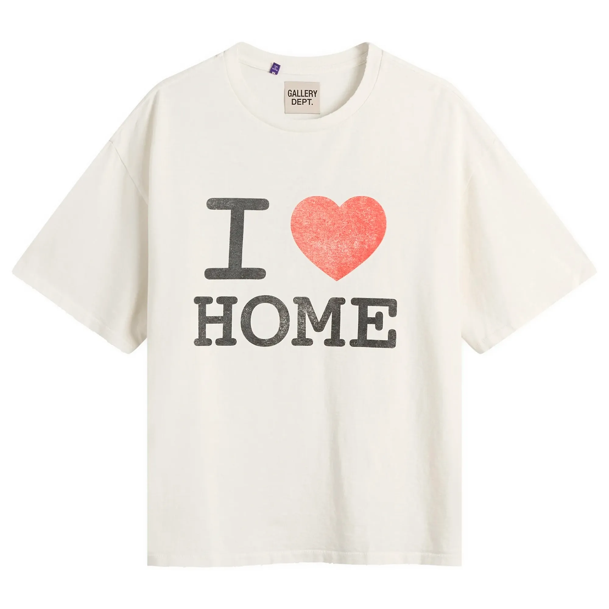 Gallery Dept Men's. I Love Home T-Shirt Light Archival