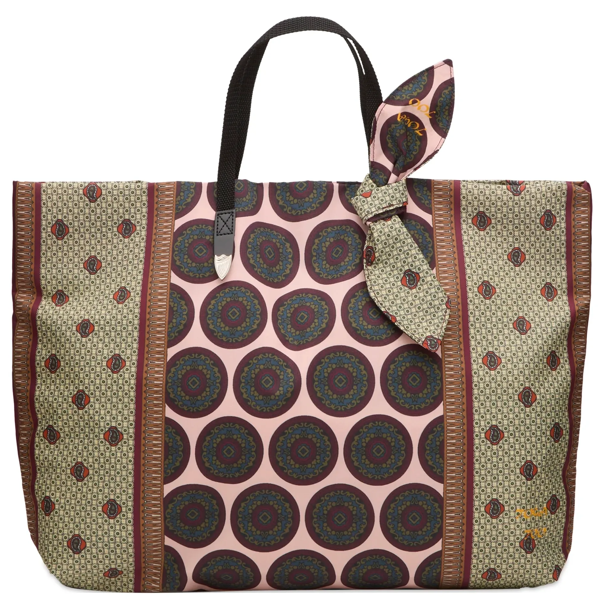 TOGA Print Tote Bag Light Pink