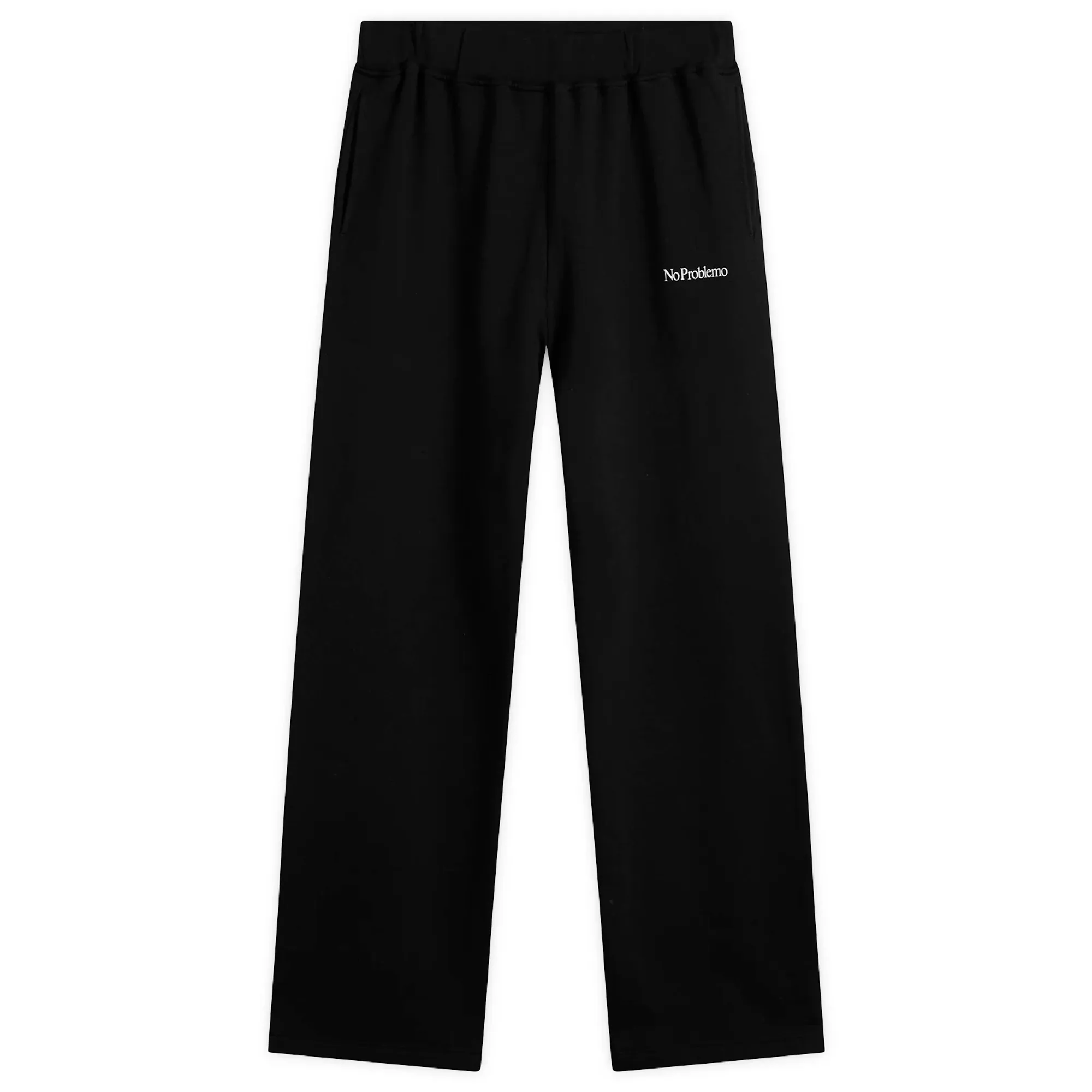 No Problemo Mini Problemo Straight Sweatpant Black
