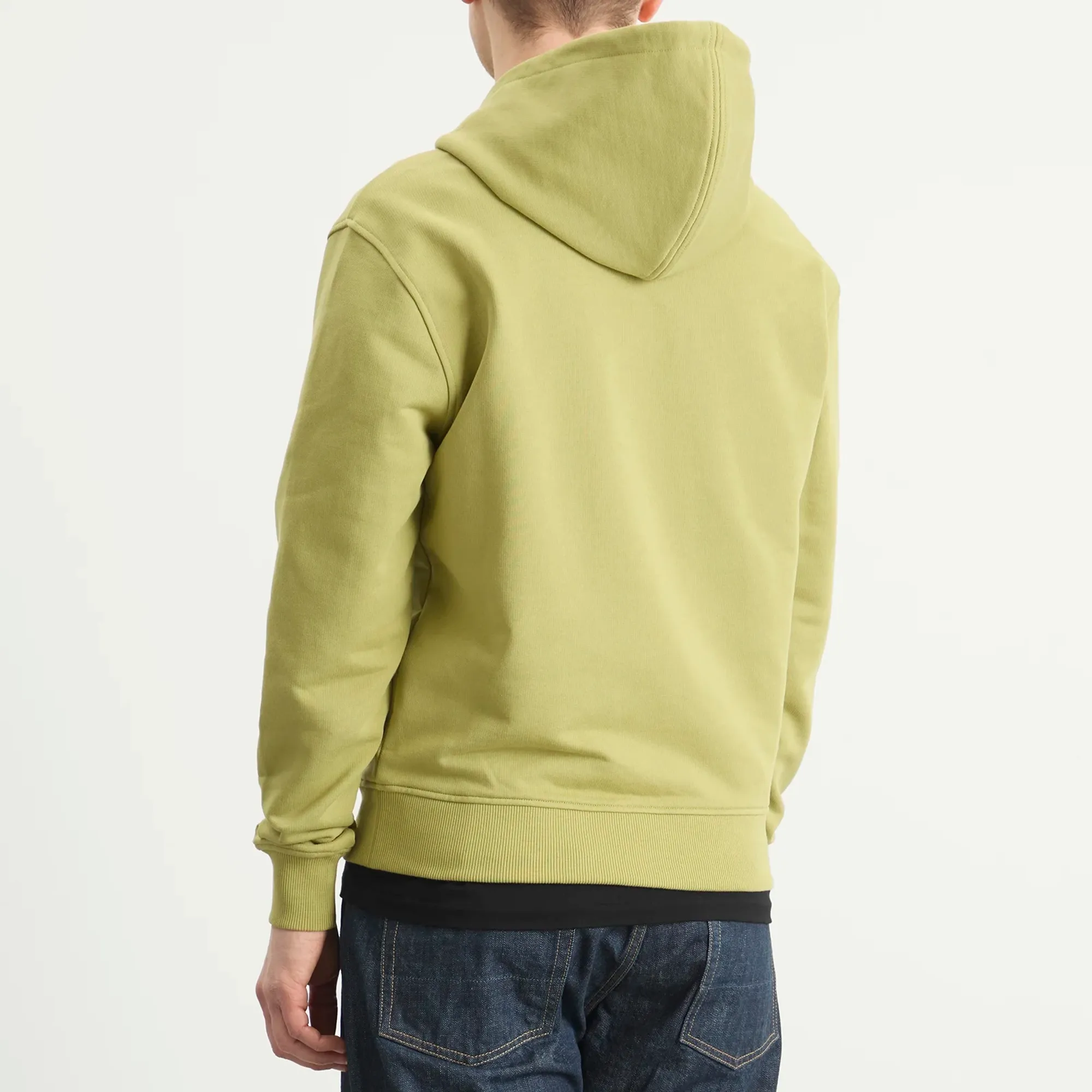 AMI Paris Men s Contrasted Ami De Coeur Hoodie Matcha HSW765 730 A035 AMI Paris Men s Contrasted Ami De Coeur Hoodie Matcha HSW765 730 A035