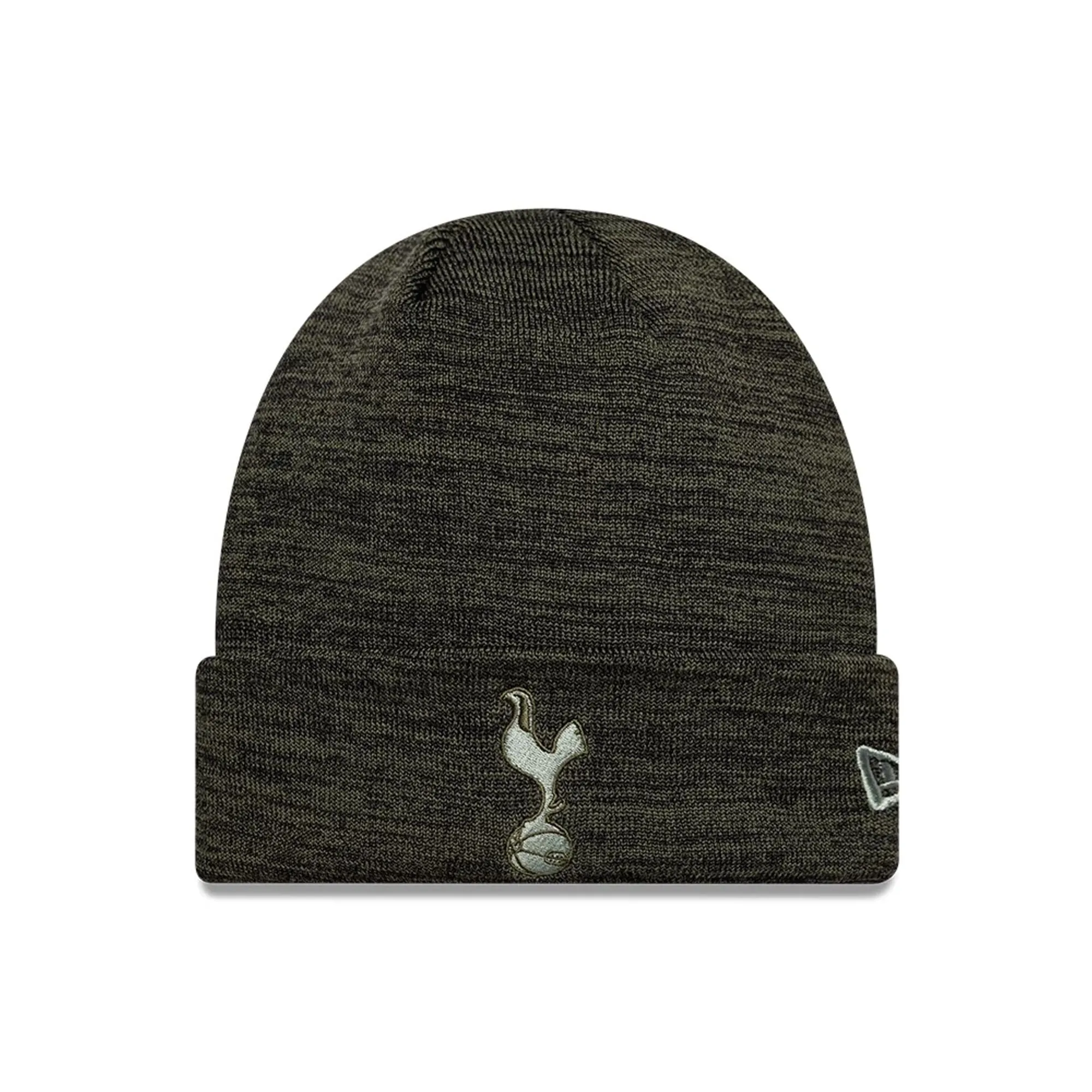 Tottenham Hotspur FC Dark Green Marl Cuff Knit Beanie Hat New Era Cap adult unisex
