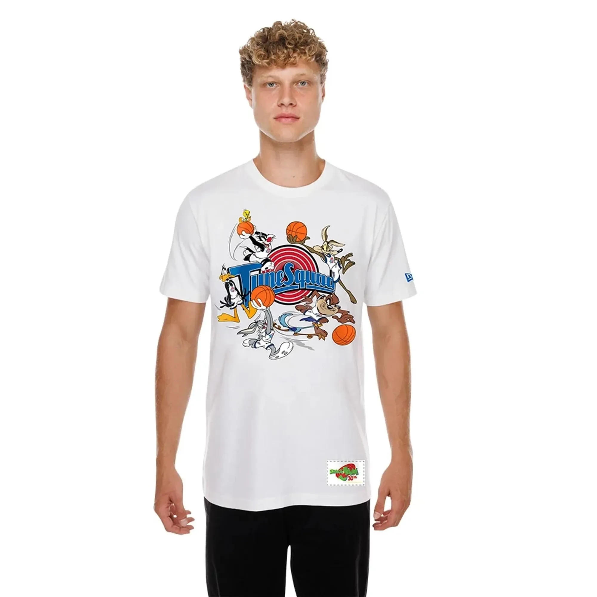 Space Jam Tune Squad White T-Shirt New Era Cap adult unisex