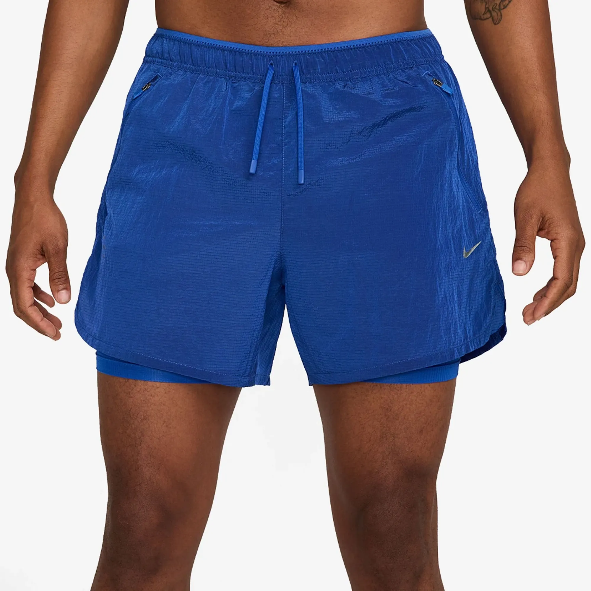 Nike Dri FIT Repel Run Division Stride 2 In 1 5 Inch Shorts
