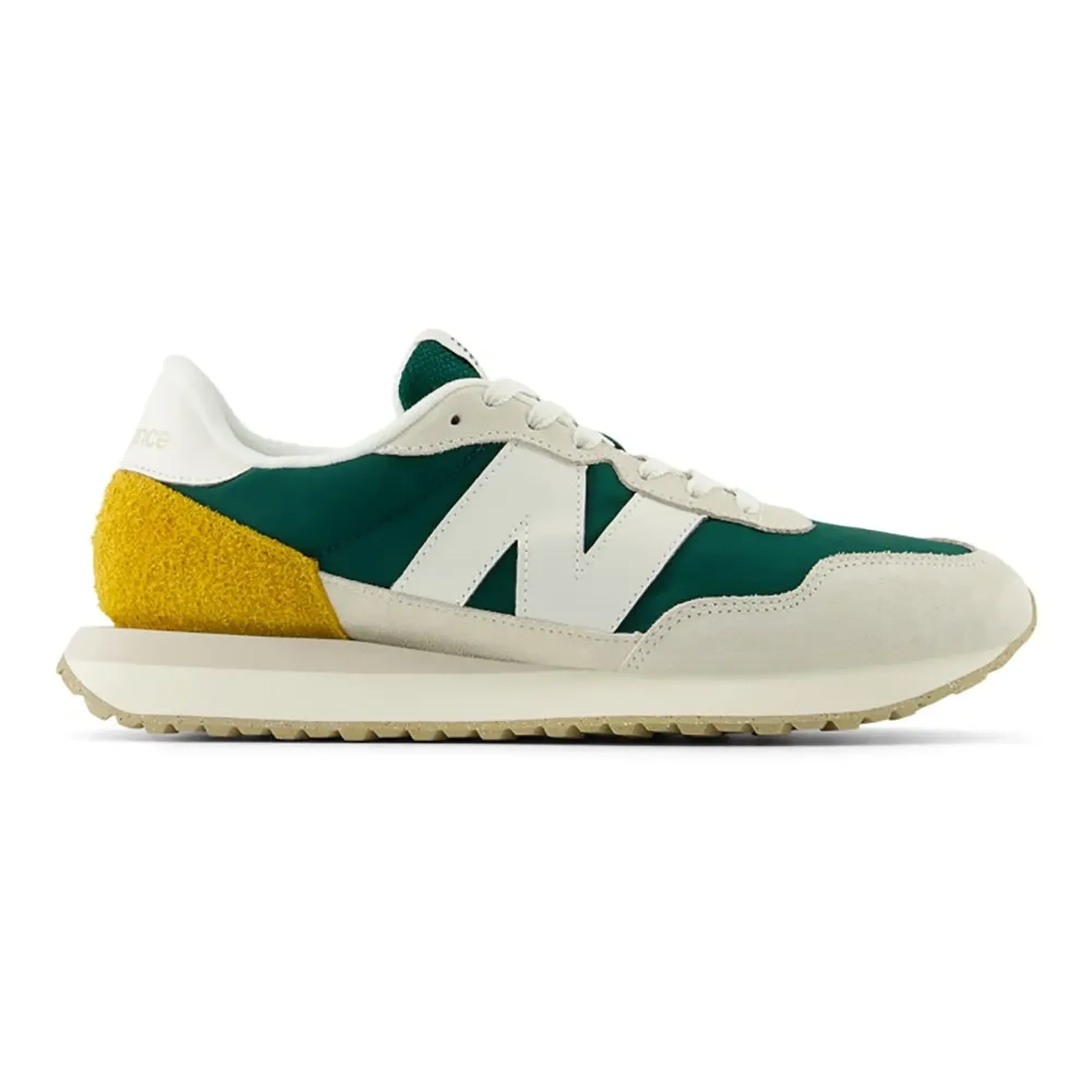 New Balance Men's 237 in Green/White Leather