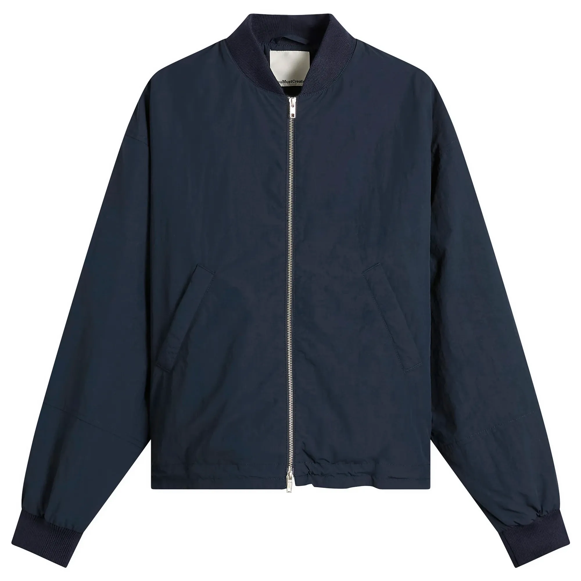 YMC Men's Technical Basement Bomber Jacket Navy