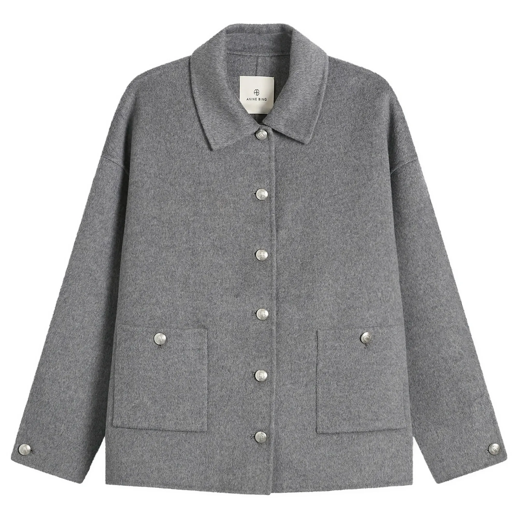 Anine Bing Women's Luca Jacket Grey Melange