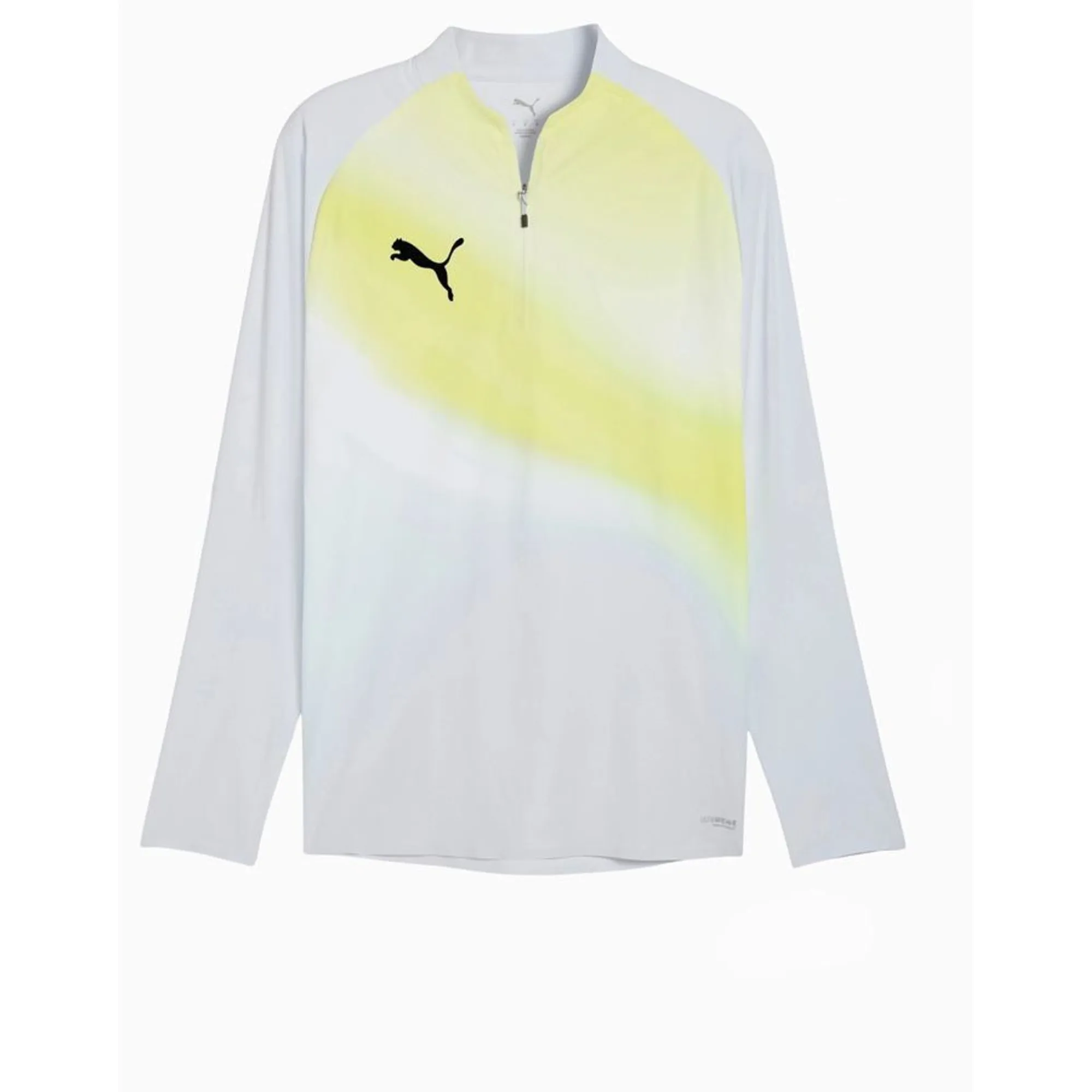 PUMA Individual Lightspeed Ultimate Quarter-Zip Football Top Shirt Men, Silver Mist/Black
