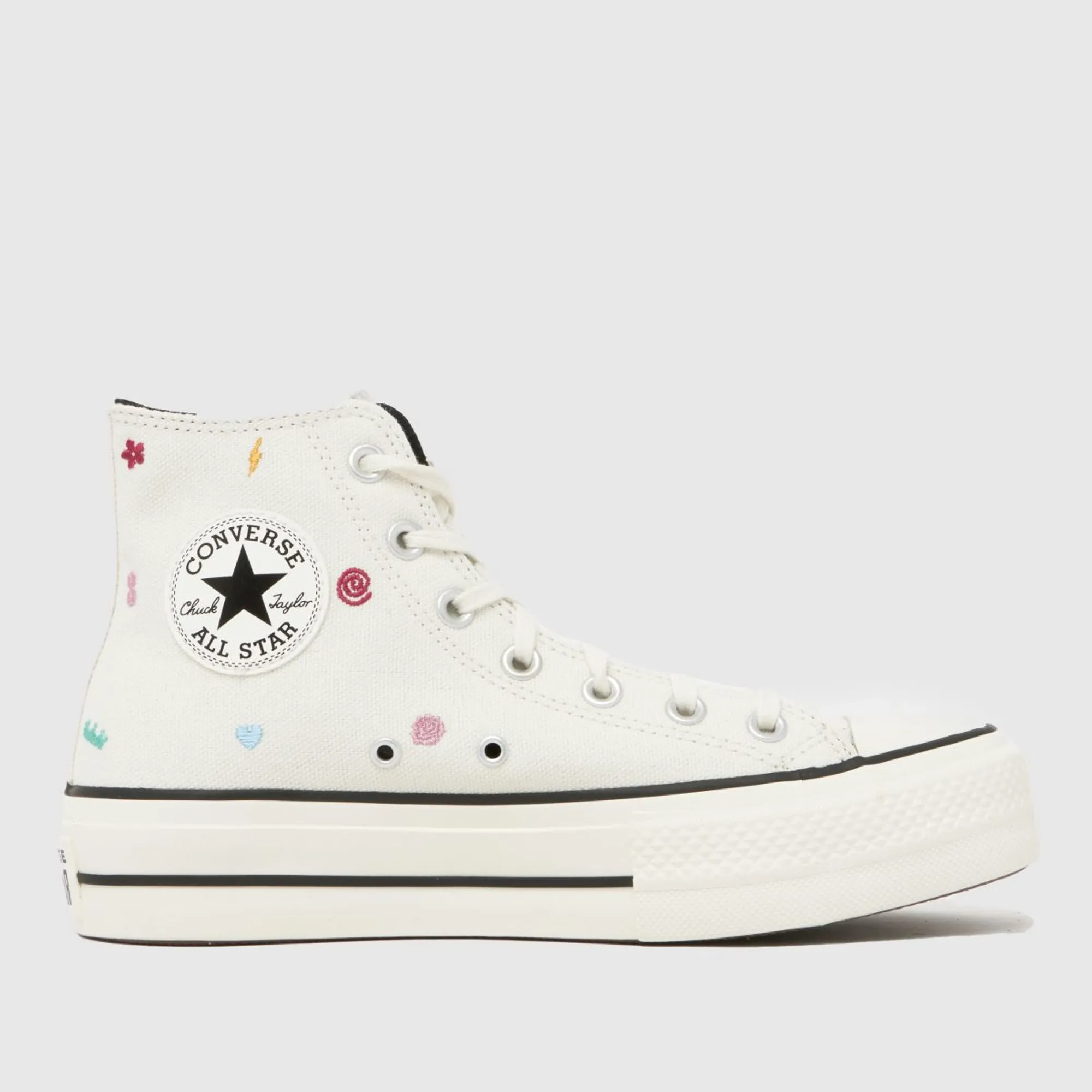 Converse Womens Chuck Taylor All Star Lift White