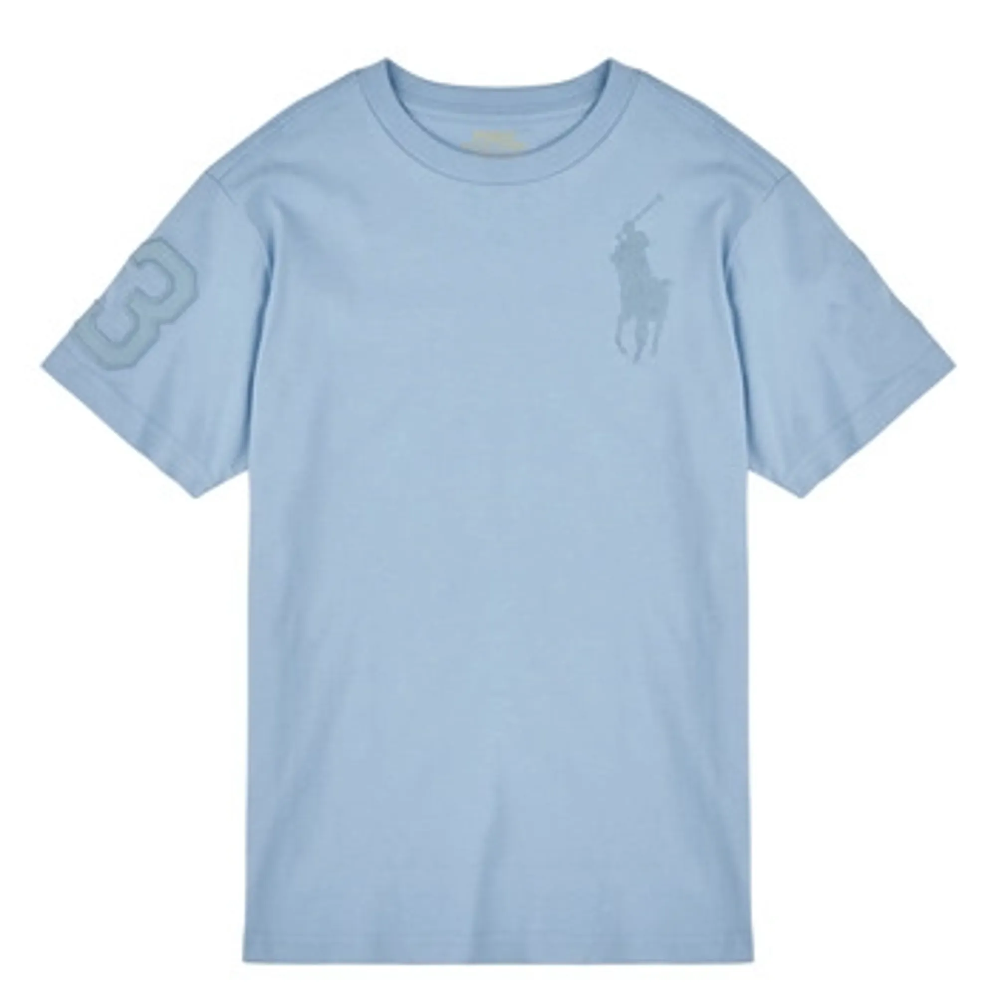 Polo Ralph Lauren  SS CN-TOPS-T-SHIRT  girls's Children's T shirt in Blue