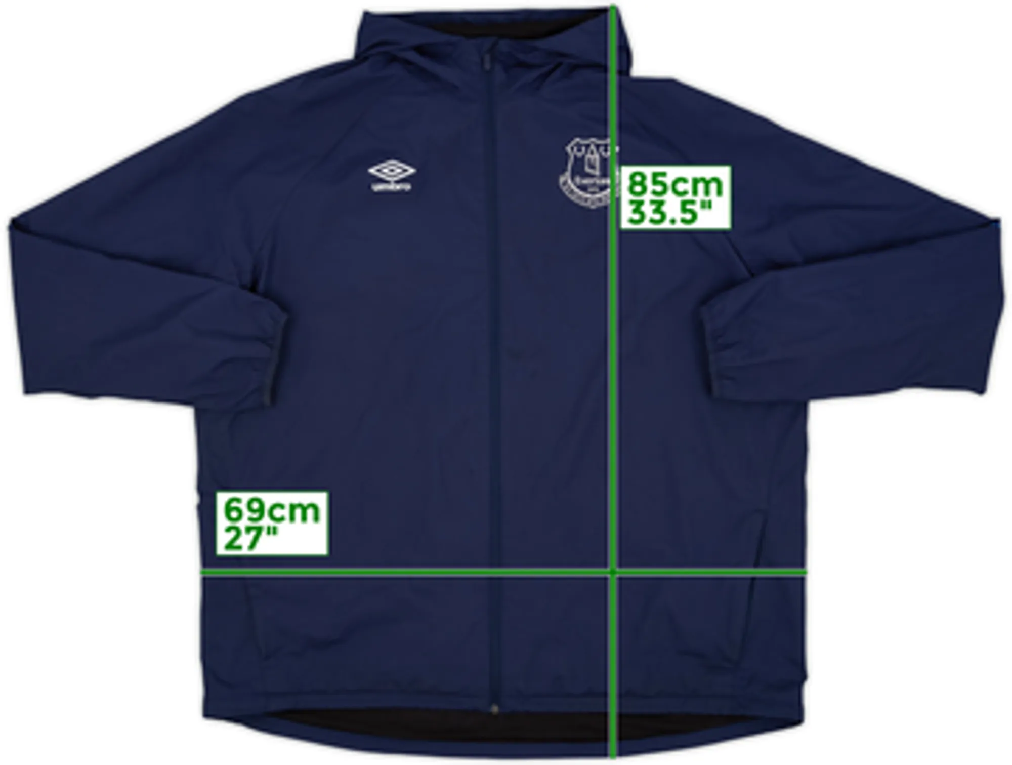 2015-16 Everton Umbro Track Jacket - 6/10 - (3XL)