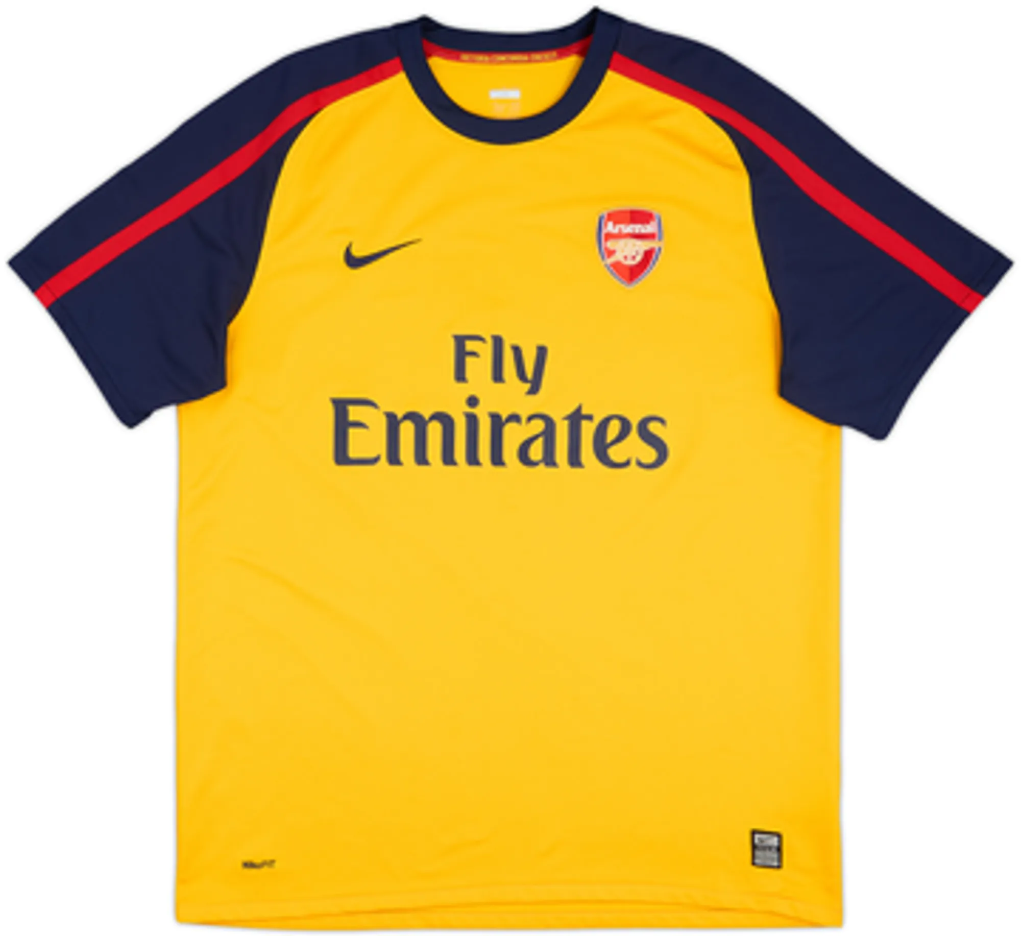 2008-09 Arsenal Away Shirt Rosicky #7 - 8/10 - (XL)