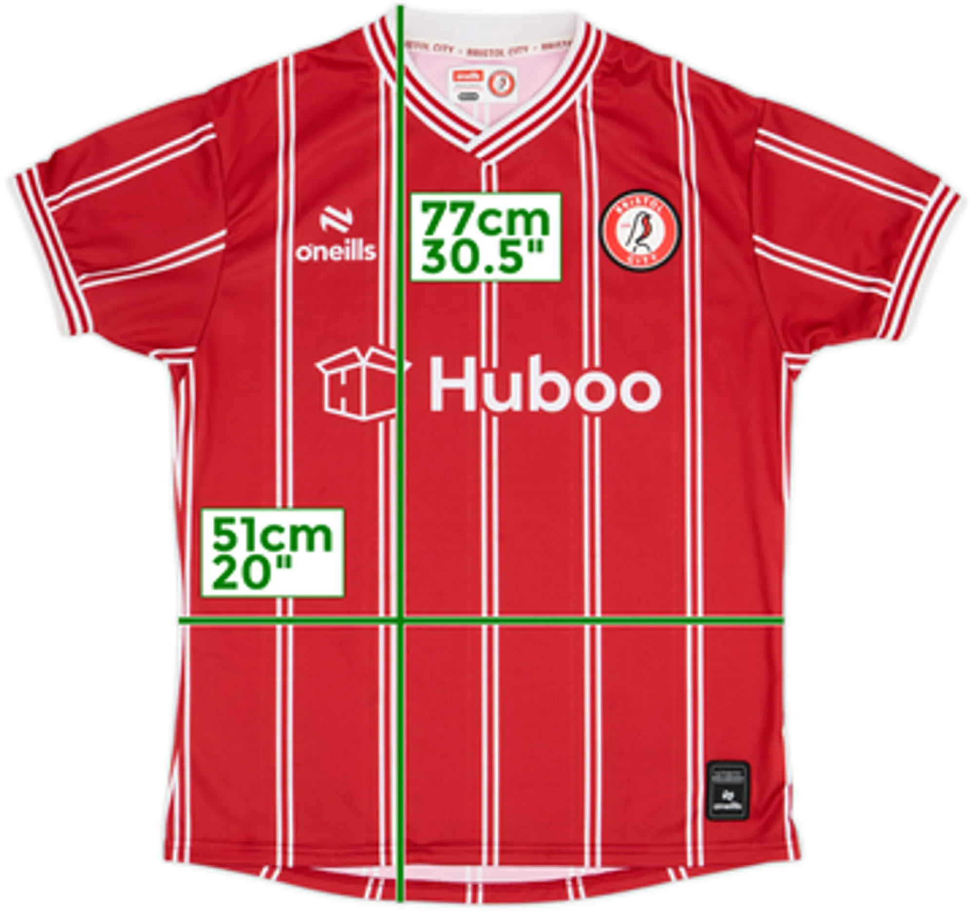 2023-24 Bristol City Home Shirt - 9/10 - (M)