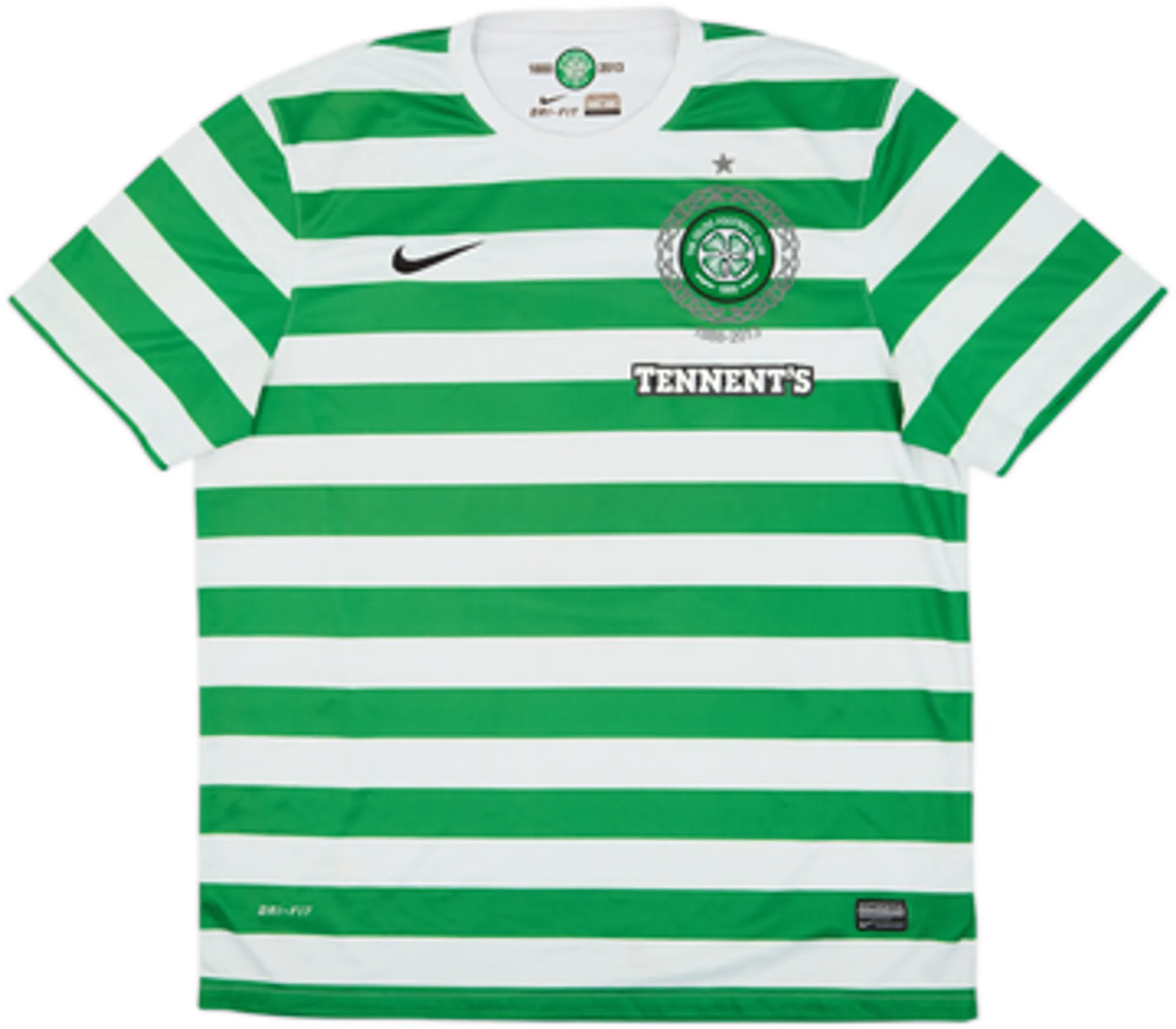 2012-13 Celtic '125th Anniversary' Home Shirt Brown #8 - 6/10 - (L)