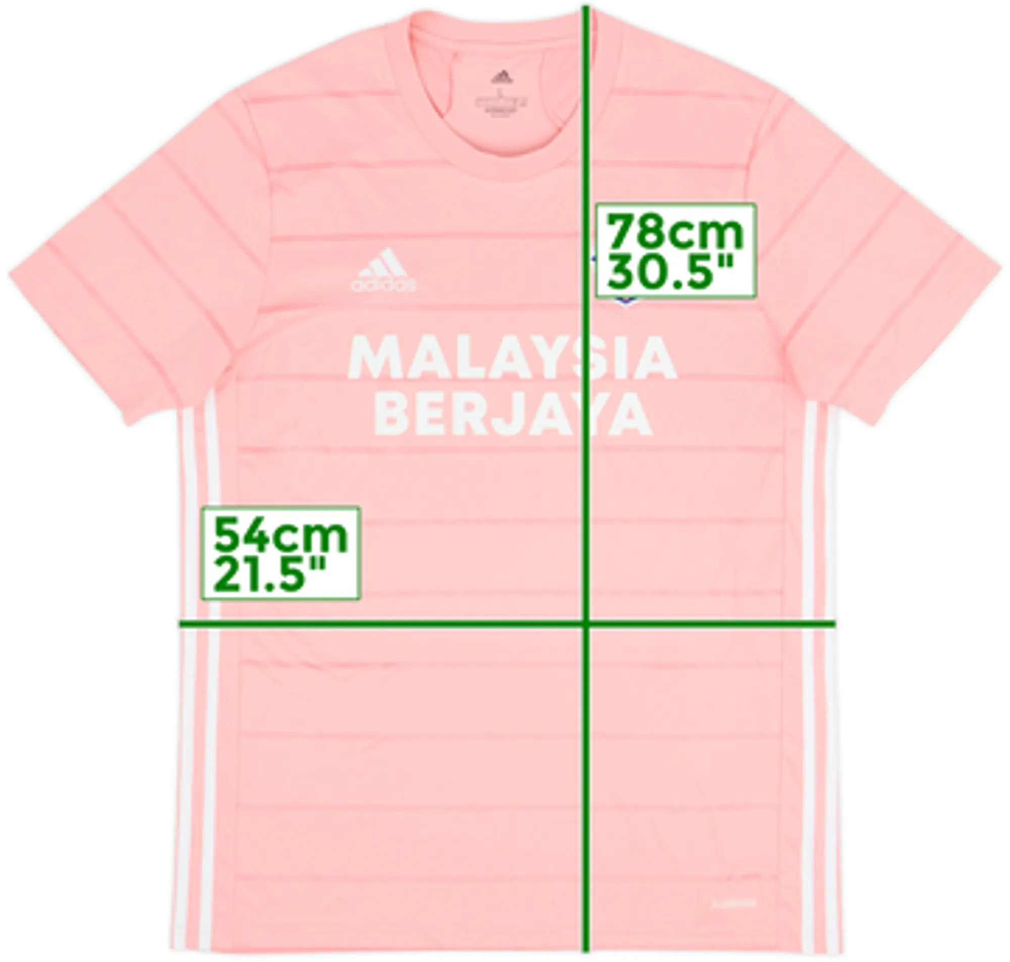 2021-22 Cardiff City Away Shirt - 8/10 - (L)