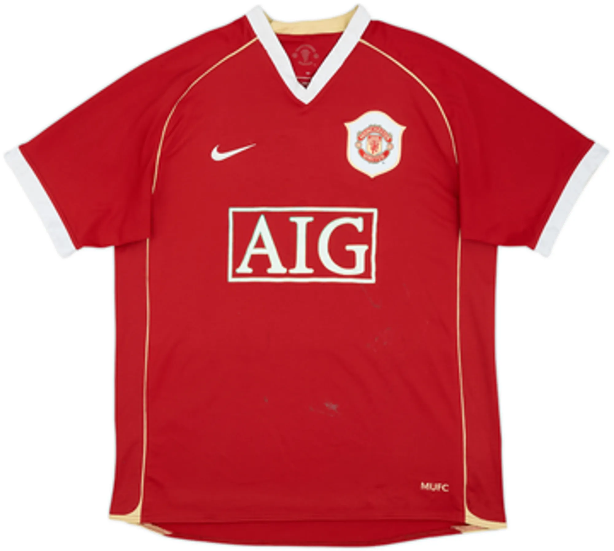 2006-07 Manchester United Home Shirt Carrick #16 - 5/10 - (L)