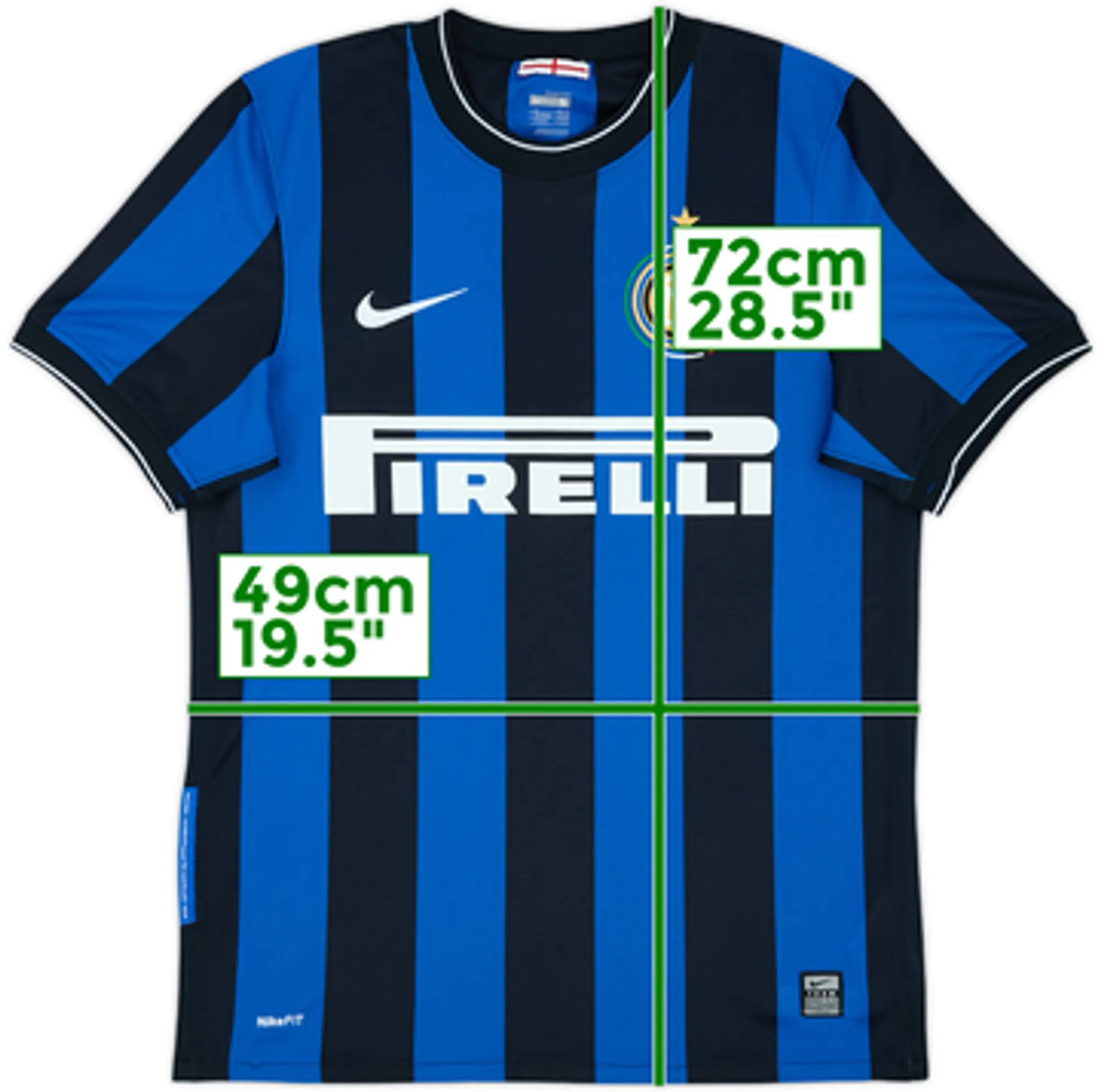 2009-10 Inter Milan Home Shirt - 9/10 - (S)