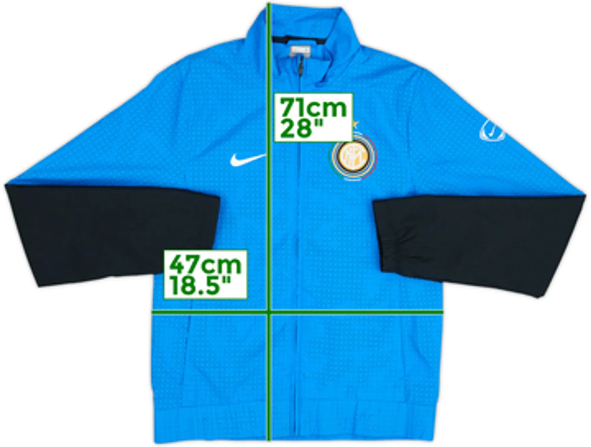 2009-10 Inter Milan Nike Track Jacket - 9/10 - (S)