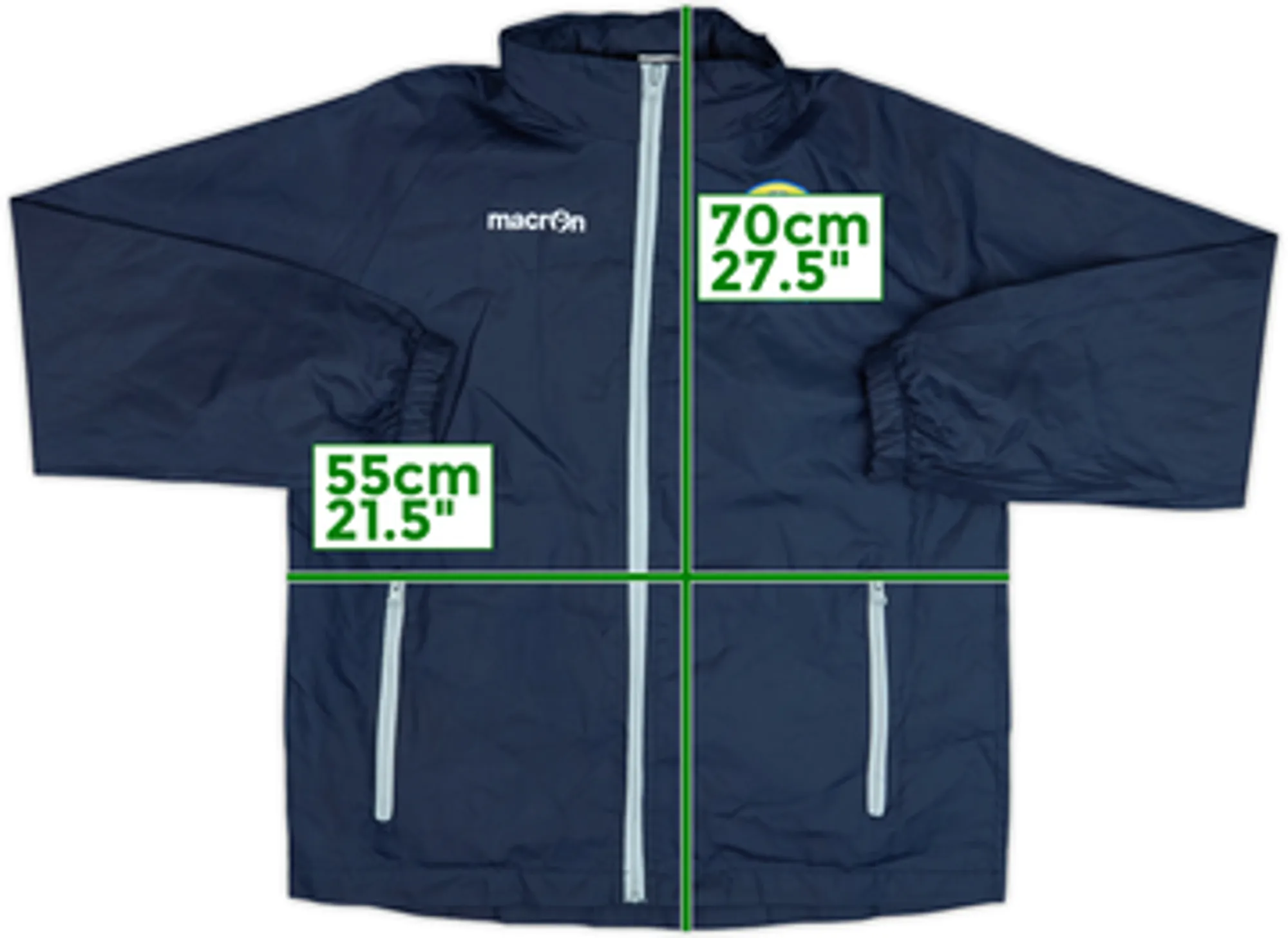 2010-11 Leeds United Women's Macron Hooded Rain Jacket - 10/10 - (S)