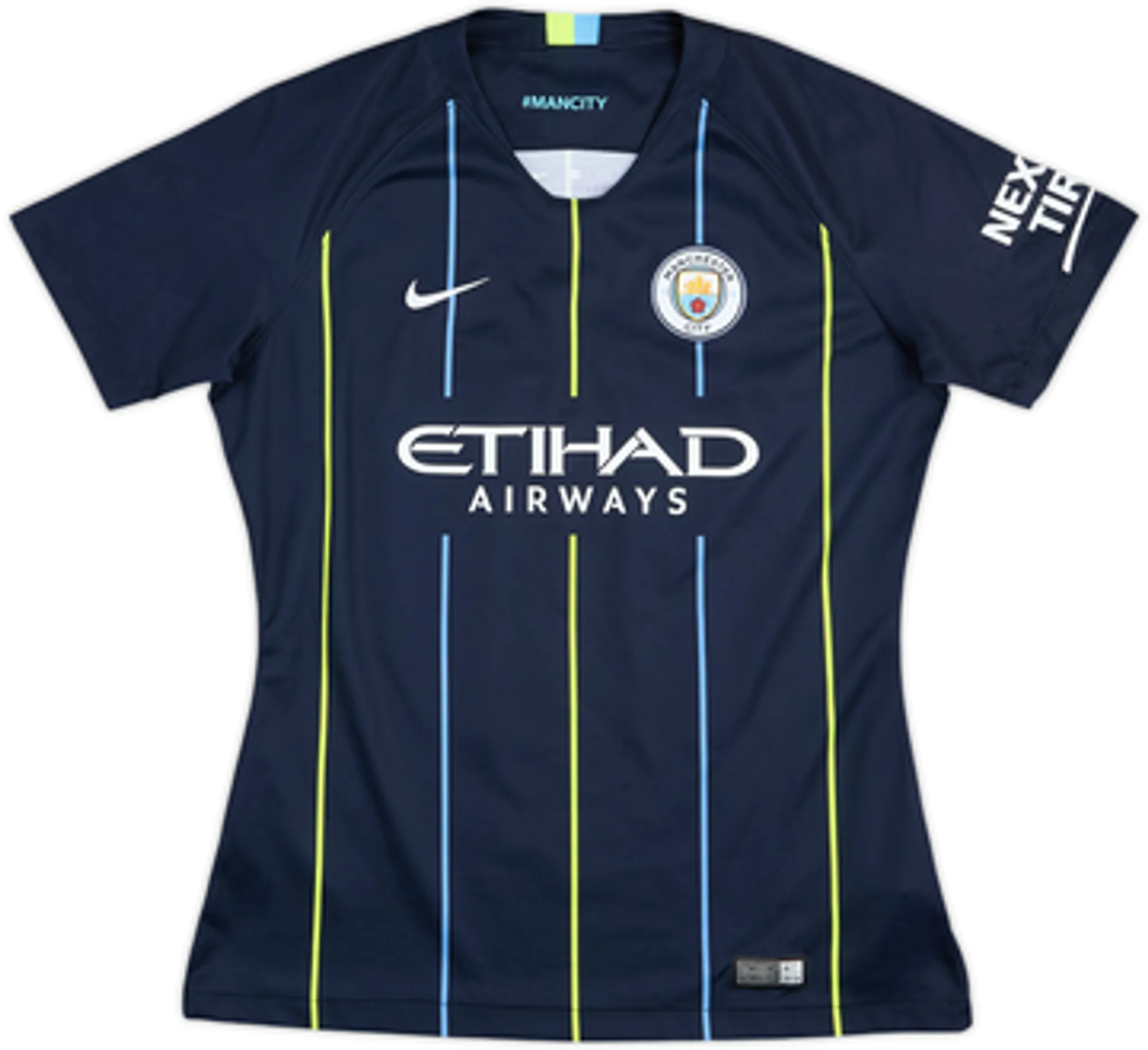 2018-19 Manchester City Away Shirt Aguero #10 - 8/10 - (Women's M)