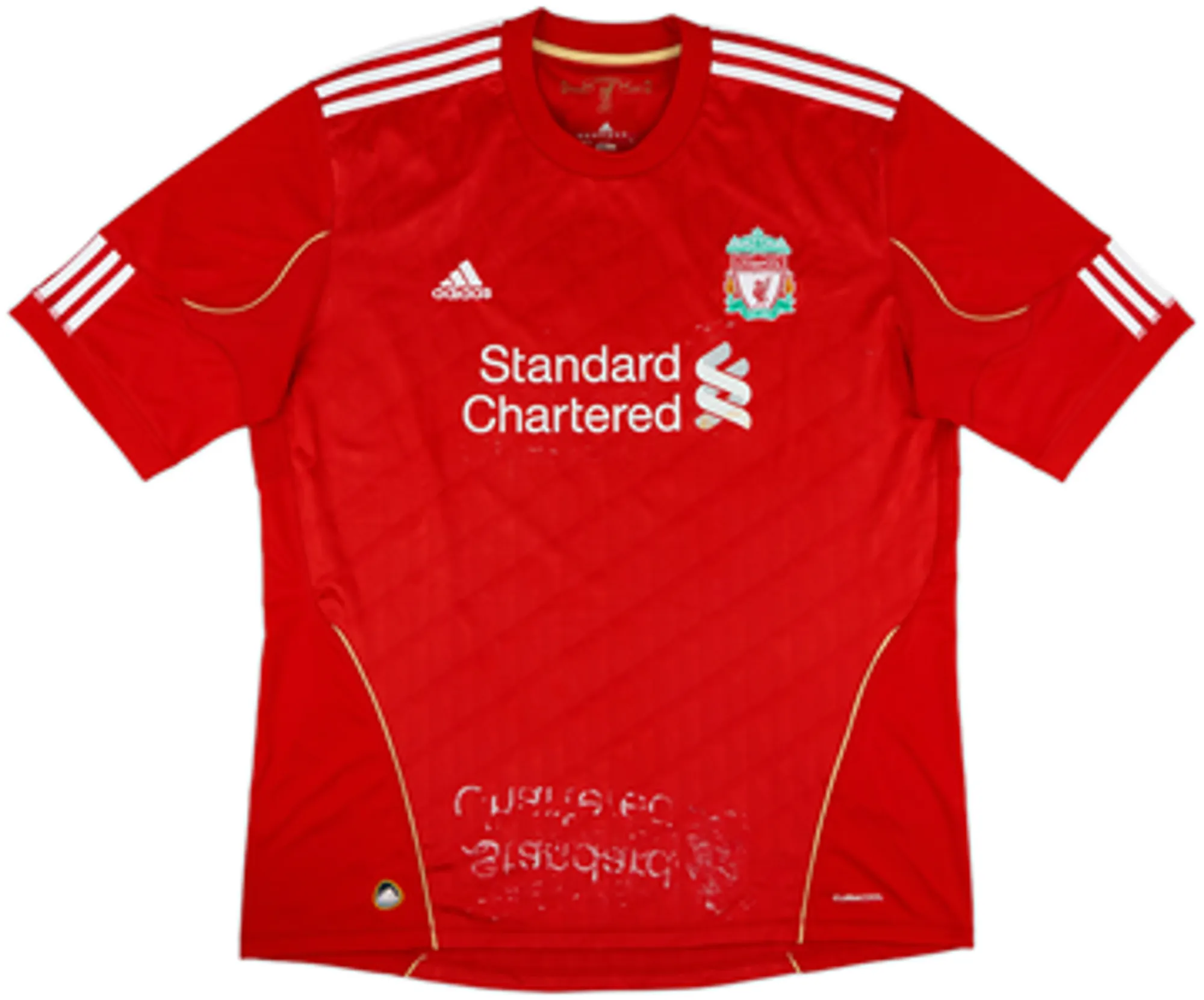 2010-12 Liverpool Home Shirt Cole #10 - 4/10 - (XXL)