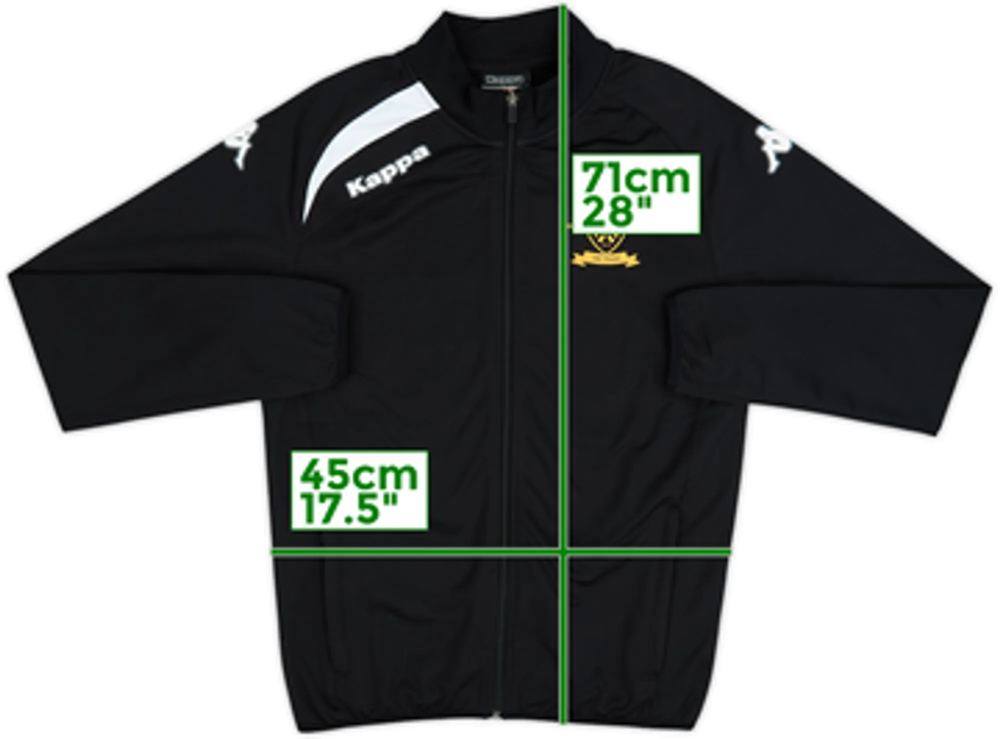 2019-20 Leeds United Kappa Track Jacket - 10/10 - (S)