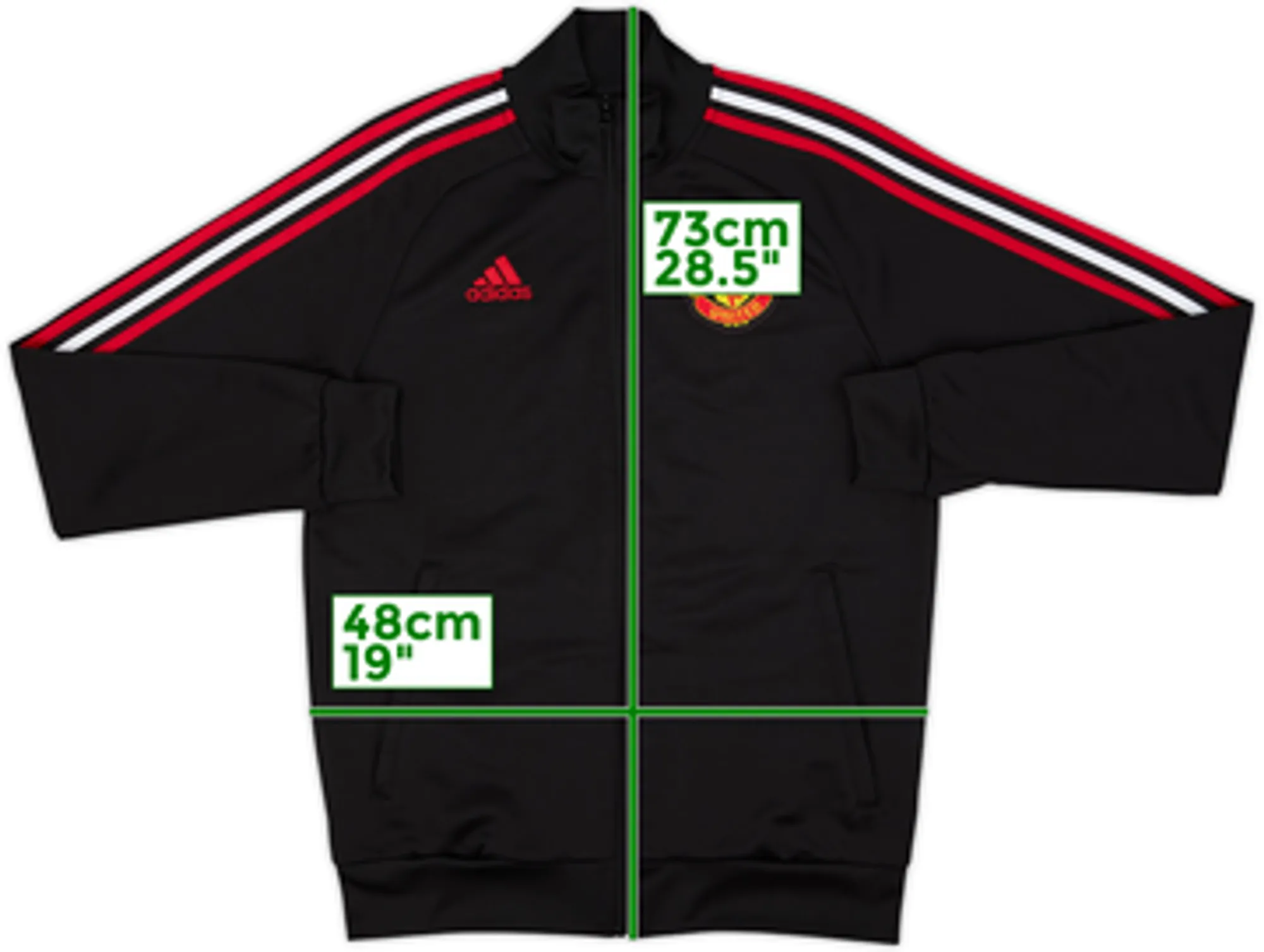 2025-26 Manchester United adidas DNA Track Jacket - 8/10 - (S)